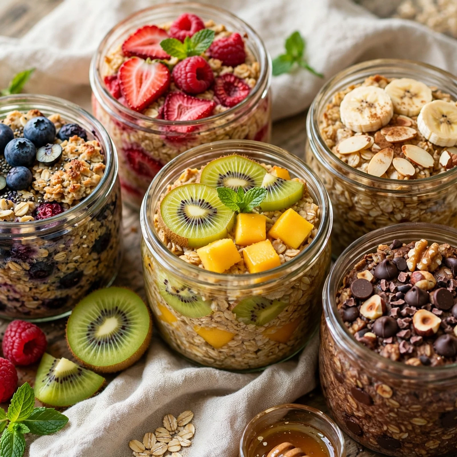 10 Make-Ahead 21 Day Fix Baked Oatmeal Jars for Busy Mornings: 10 Make-Ahead 21 Day Fix Baked Oatmeal Jars for Busy Mornings