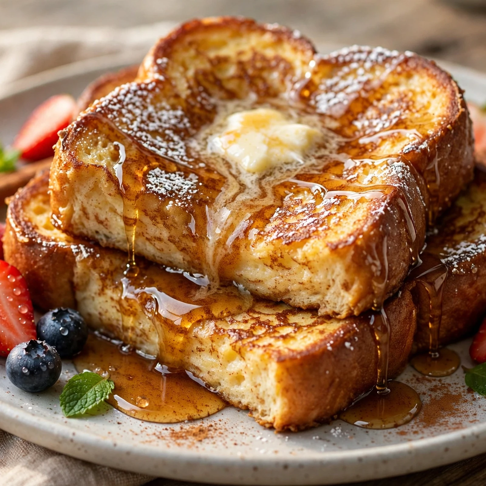 15 Indulgent 21 Day Fix French Toast Recipes That Won’t Break Your Plan: 1. Classic Cinnamon French Toast