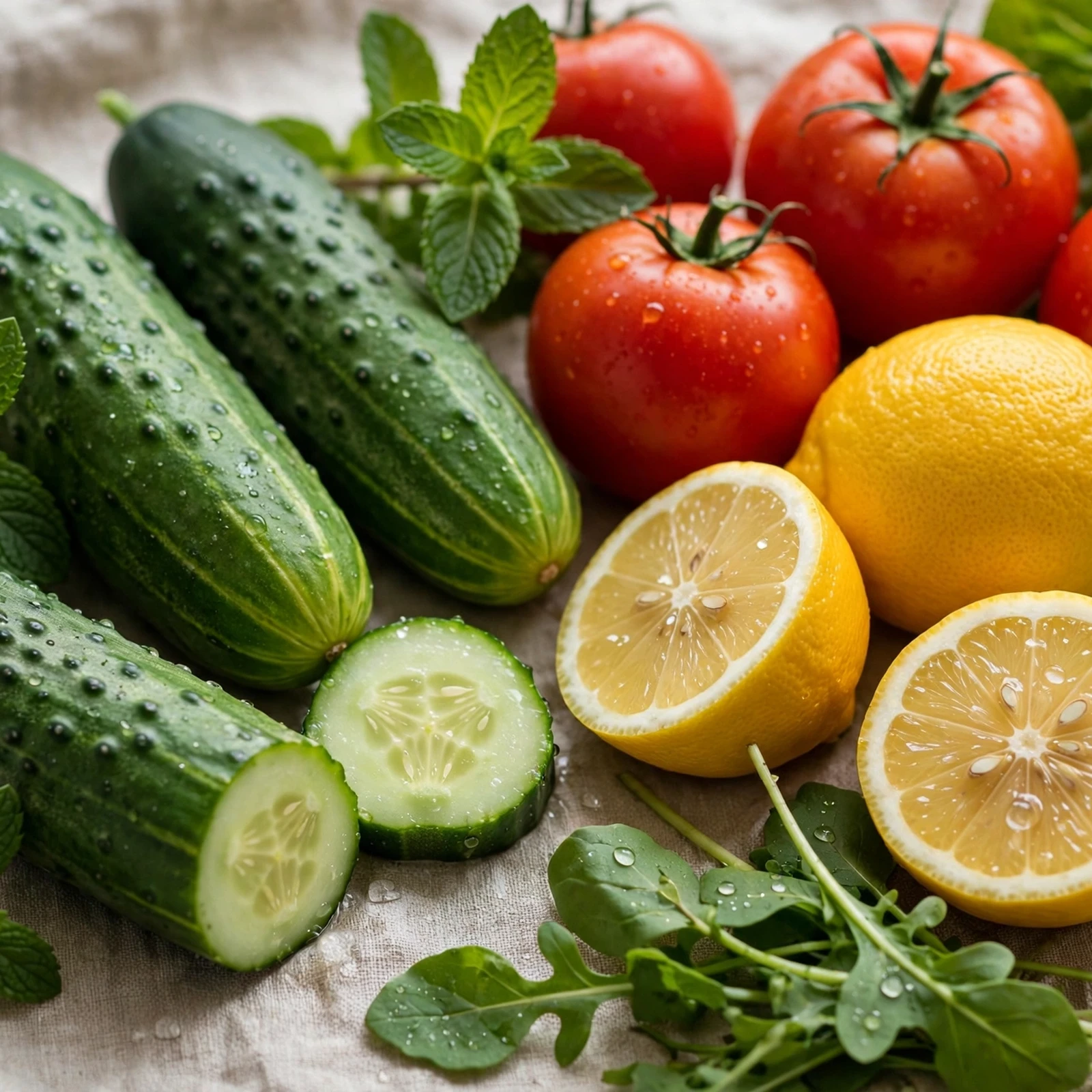 10 Anti-Inflammatory Cucumber And Mint Recipes for Summer: Fresh Produce