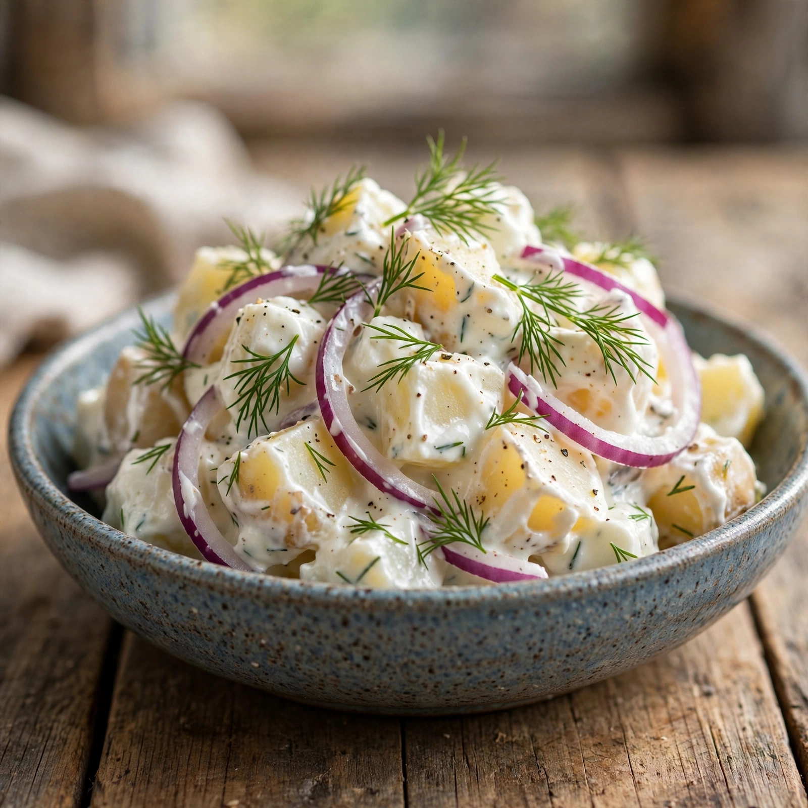 21 Day Fix Pool Party Food Guide (What You Can Actually Eat): Greek Yogurt Potato Salad
