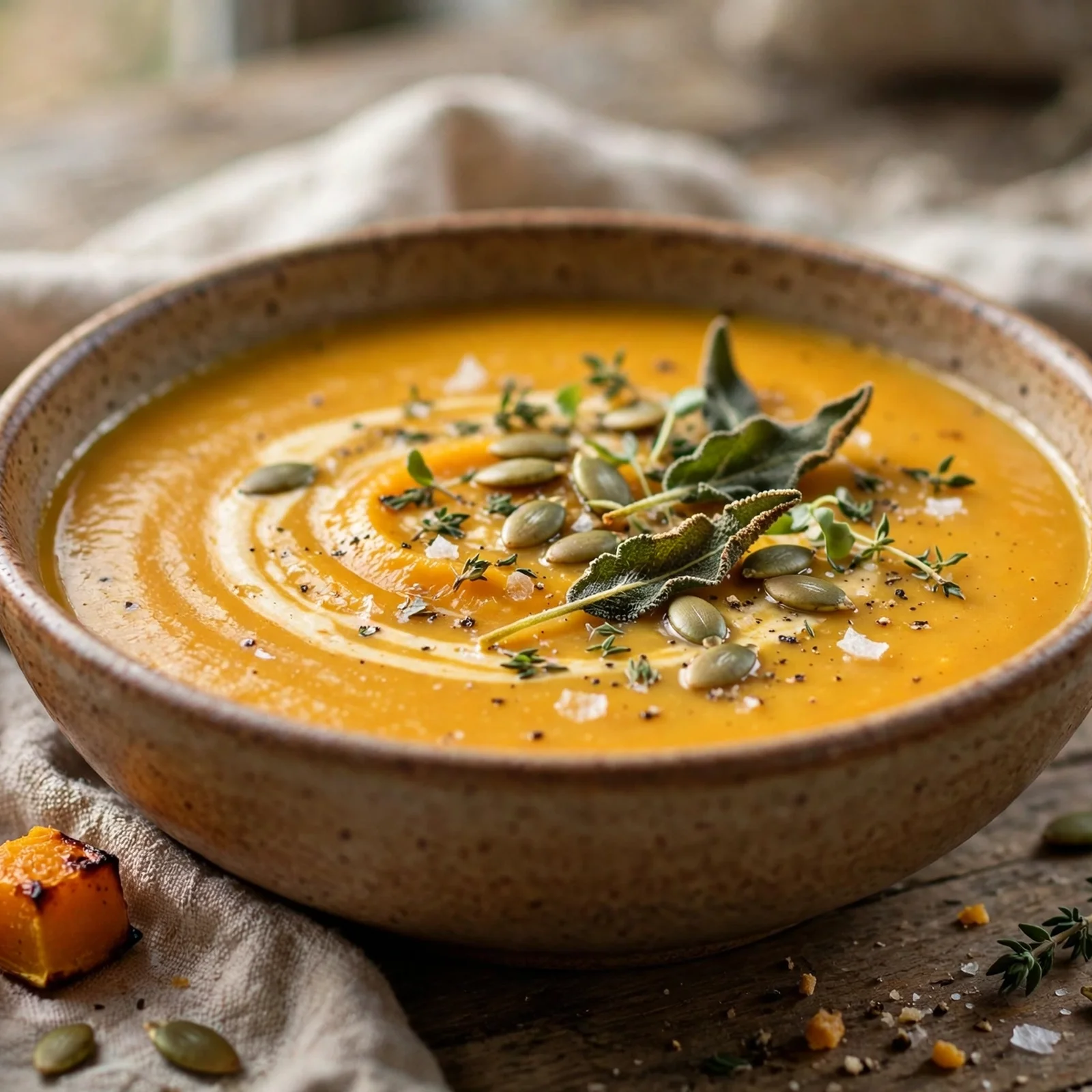 25 Cozy Fall Anti-Inflammatory Recipes to Warm Your Soul: 2. Roasted Butternut Squash Soup