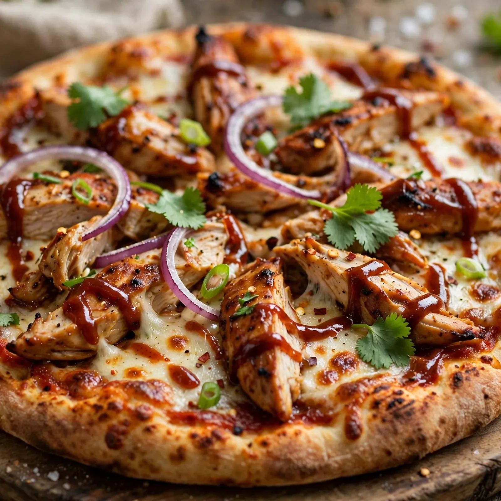 20 Easy 21 Day Fix Pizza Recipes You’ll Actually Crave: 2. Smoky BBQ Chicken Pizza