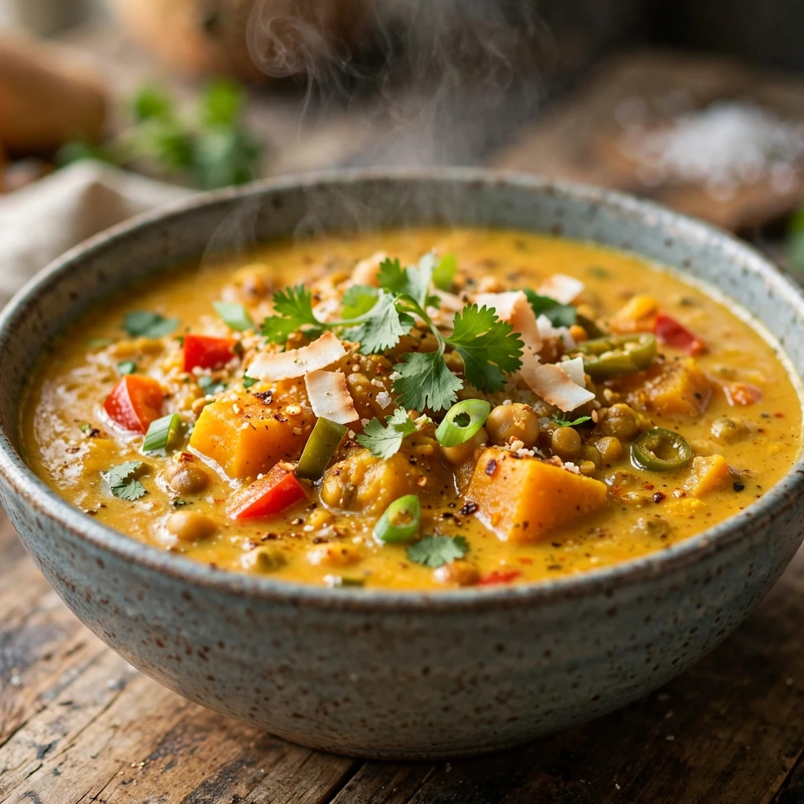 10 Anti-Inflammatory Butternut Squash Soup Recipes for Fall: 4. Creamy Coconut Curry Butternut Squash Soup