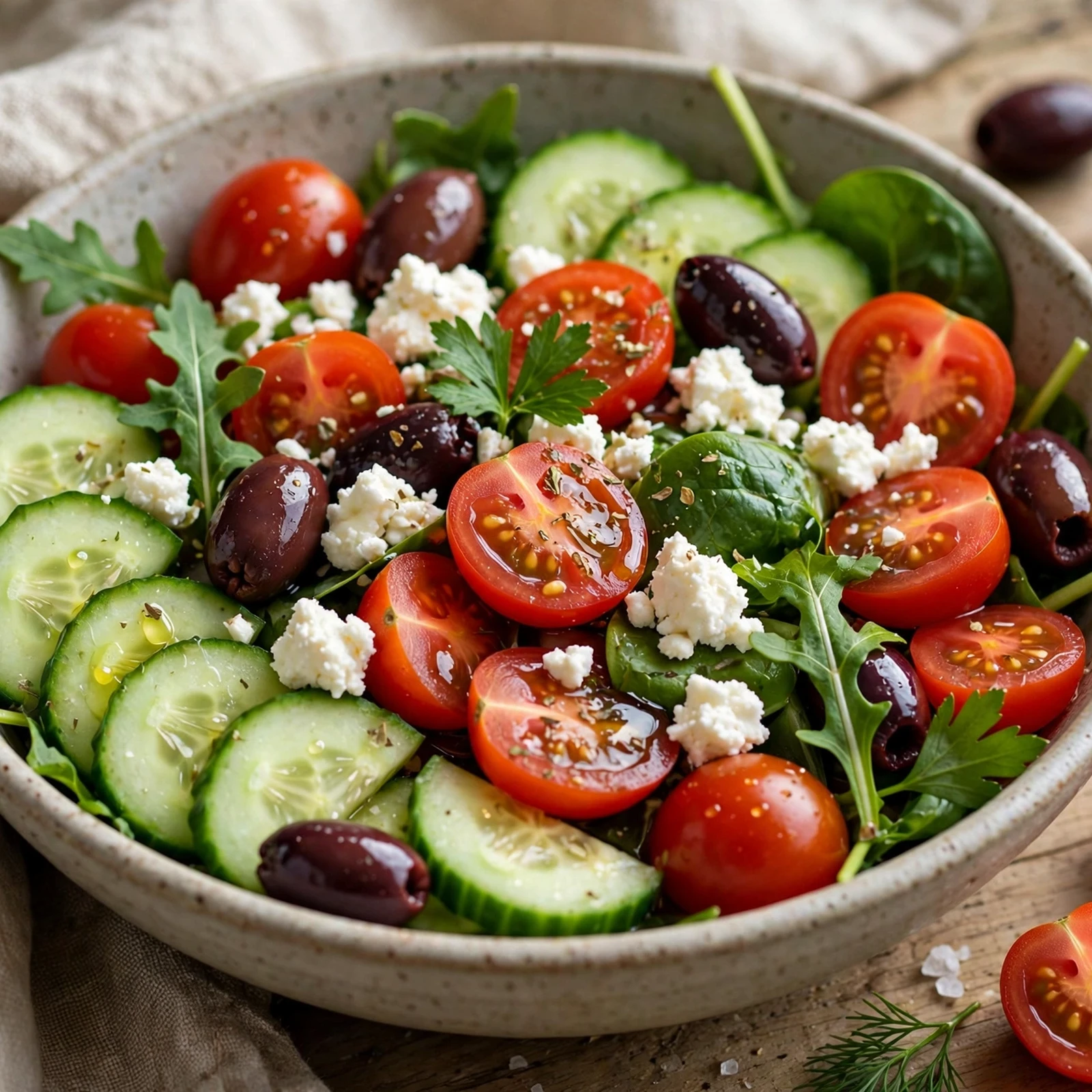 15 Anti-Inflammatory Summer Bowls with Grains, Veggies & Protein: 4. Greek Veggie Bowl