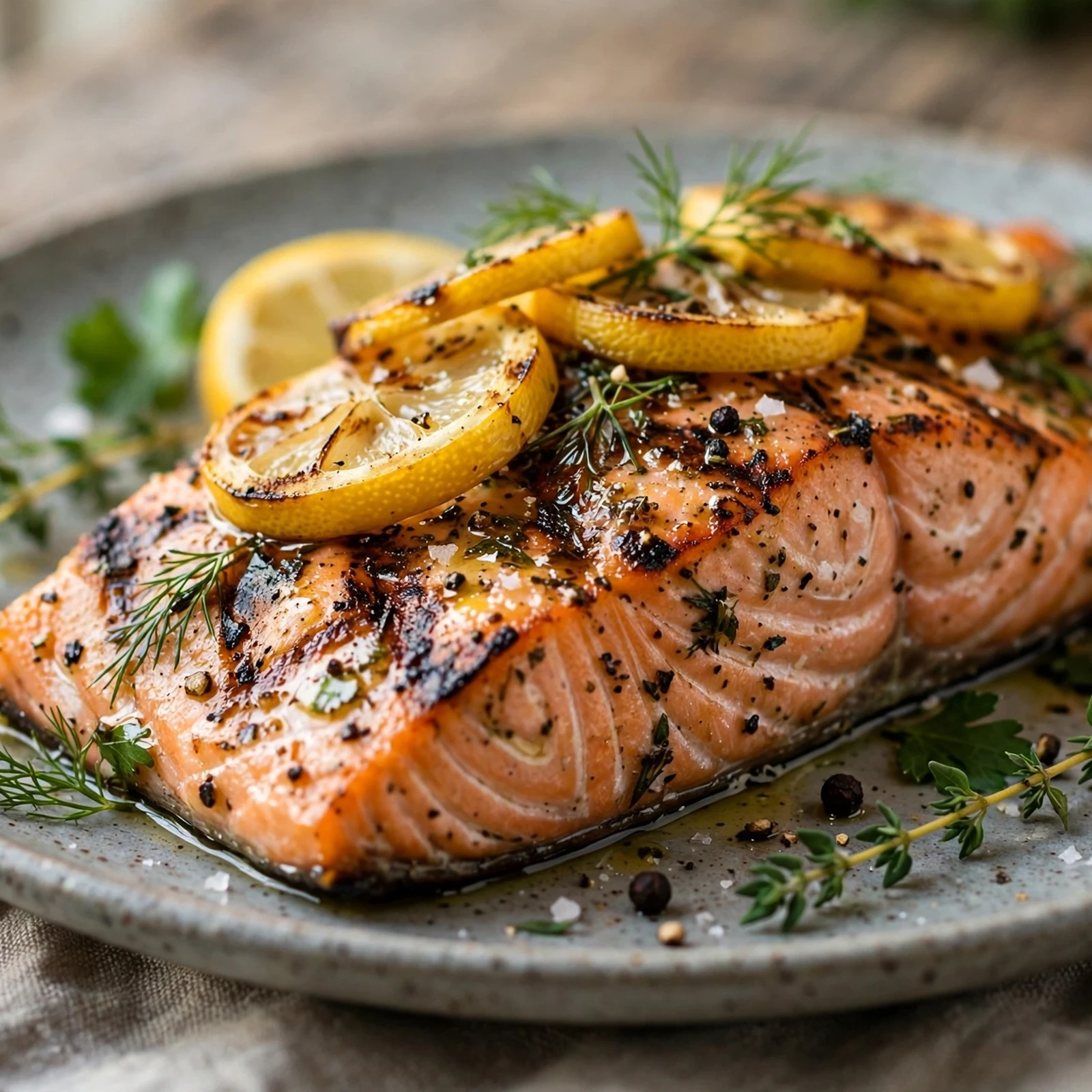 15 Summer Anti-Inflammatory Recipes to Start the Season Right: 2. Grilled Lemon Herb Salmon
