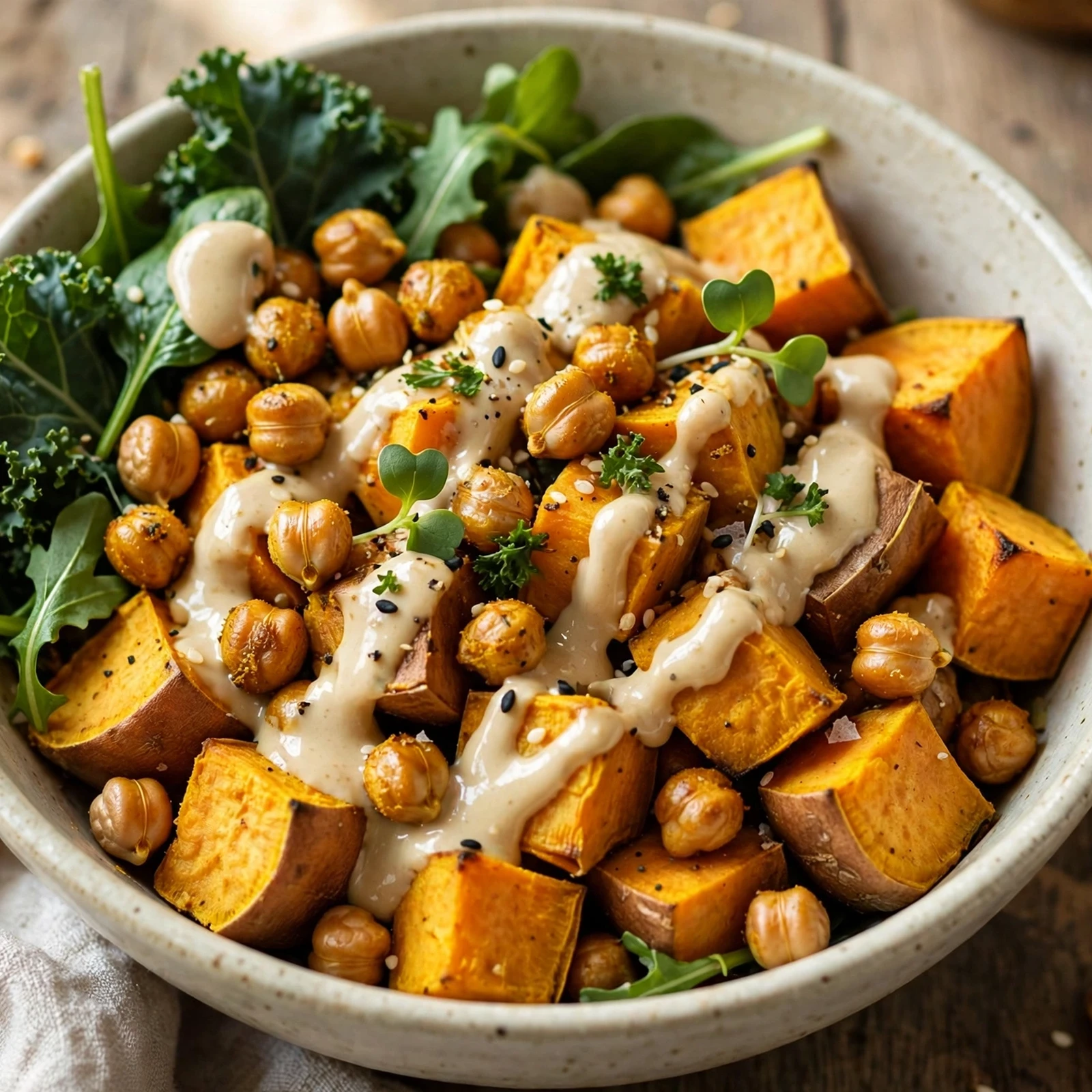 12 Summer Anti-Inflammatory Meal Prep Ideas for Busy Days: Turmeric Sweet Potato Buddha Bowls