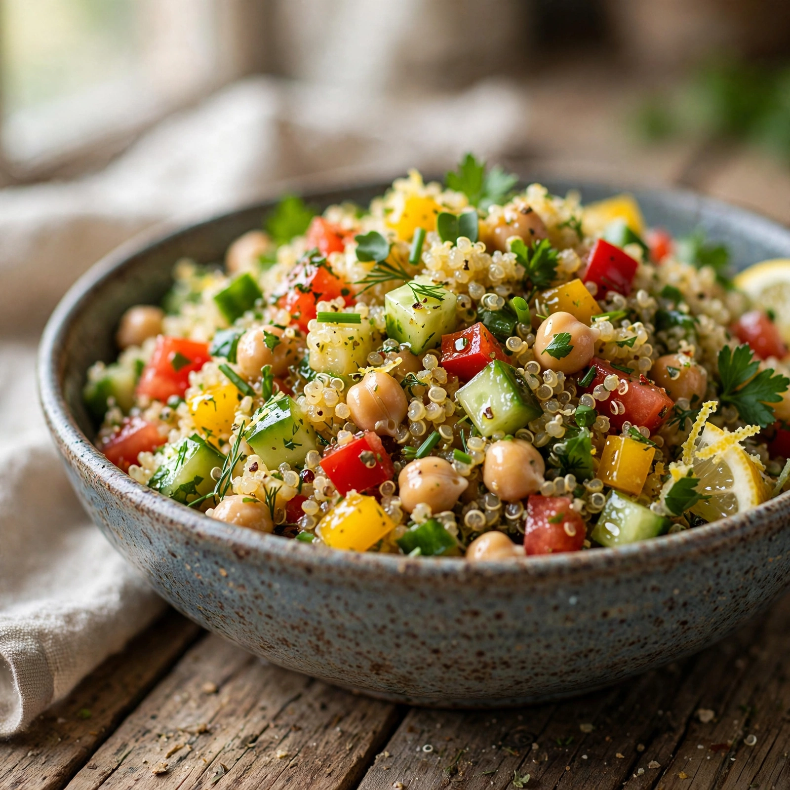 21 Day Fix Pool Party Food Guide (What You Can Actually Eat): Quinoa Salad