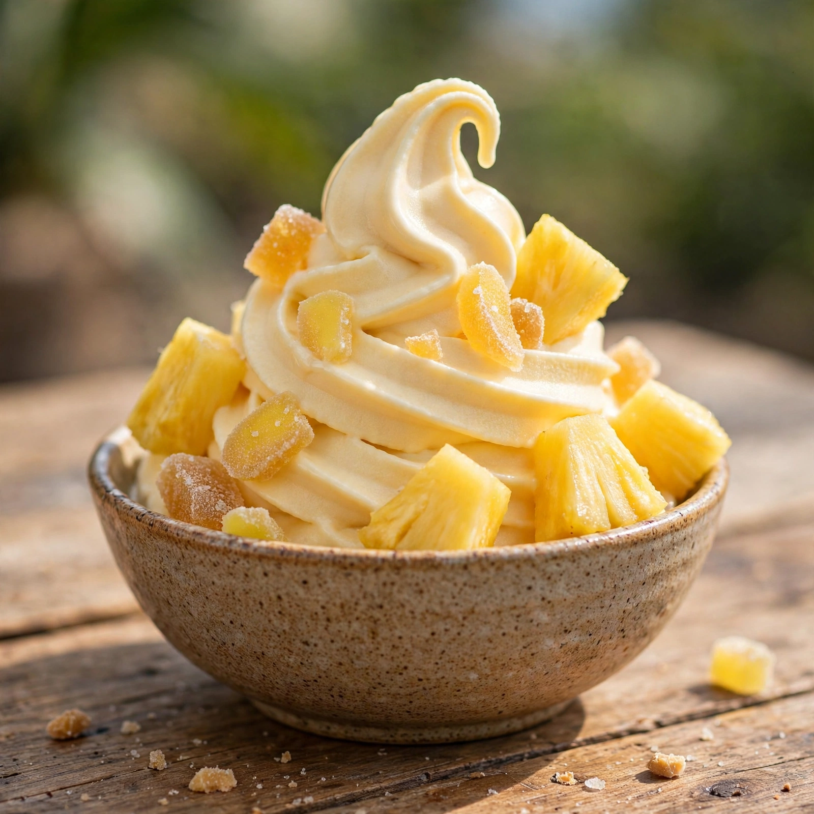 10 Anti-Inflammatory Ice Cream Alternatives Recipes You’ll Want All Summer Long: 5. Pineapple Ginger Soft Serve