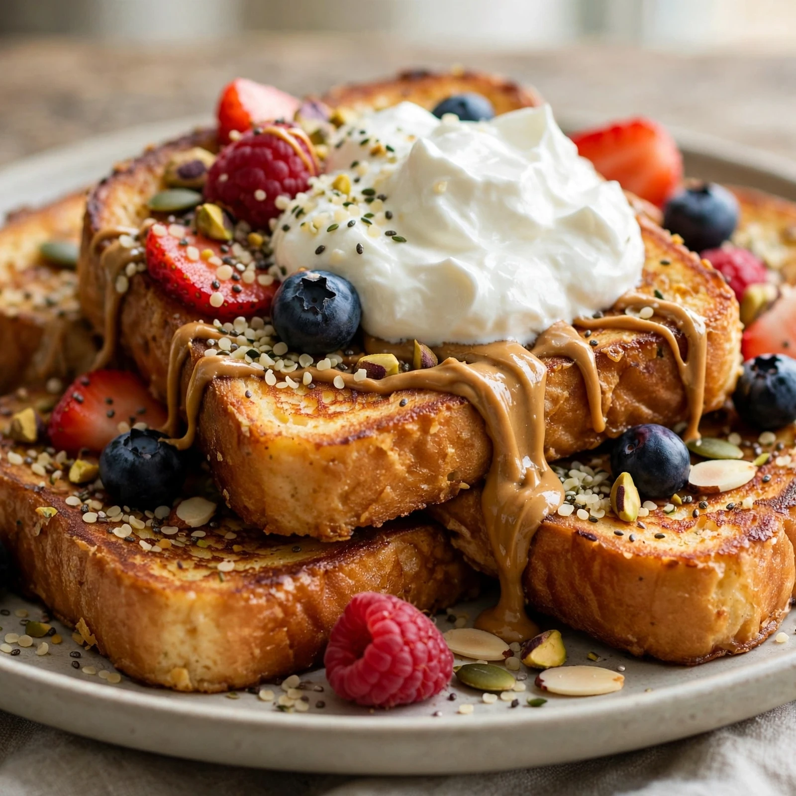 15 Indulgent 21 Day Fix French Toast Recipes That Won’t Break Your Plan: 4. Protein-Packed French Toast