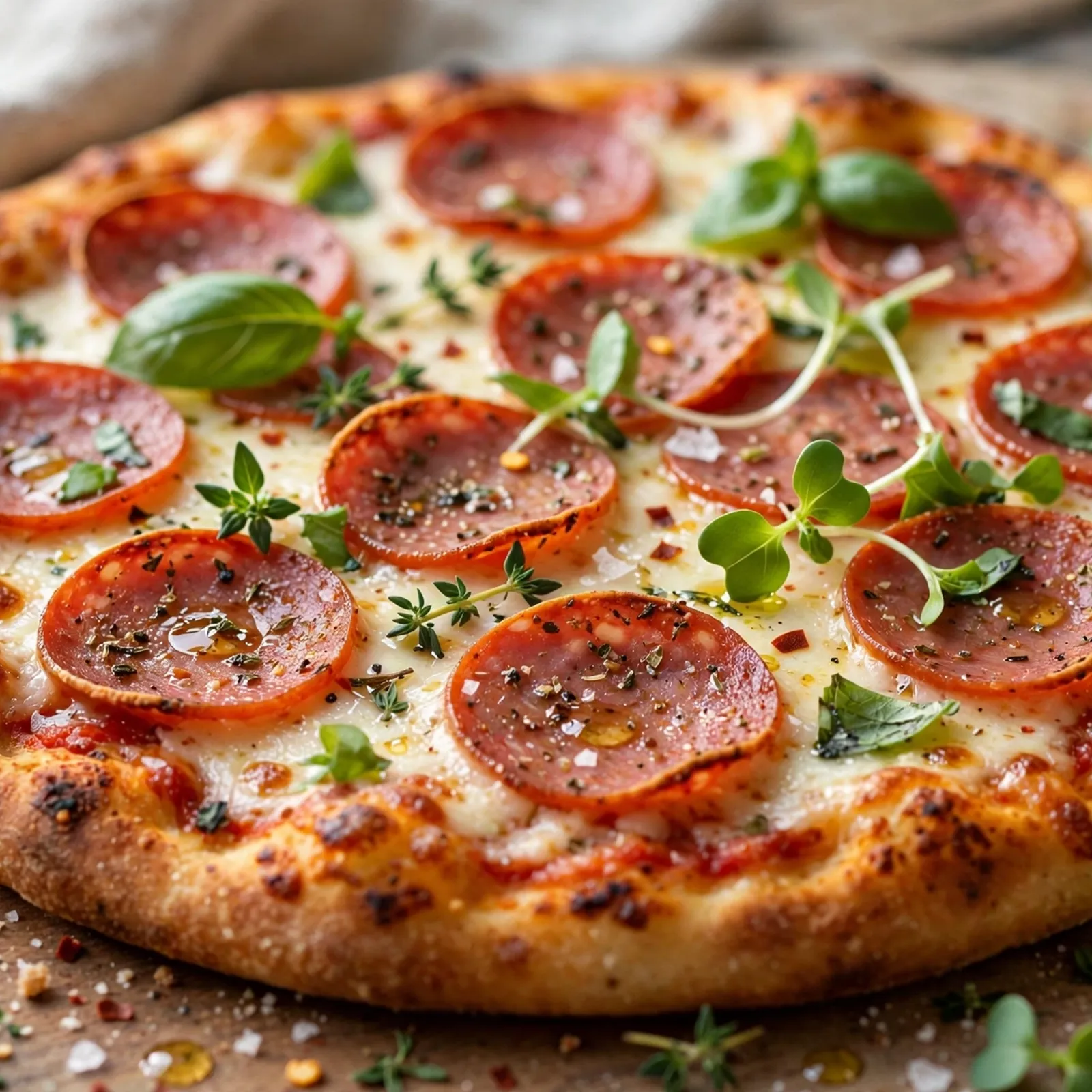 20 Easy 21 Day Fix Pizza Recipes You’ll Actually Crave: 5. Turkey Pepperoni Pizza