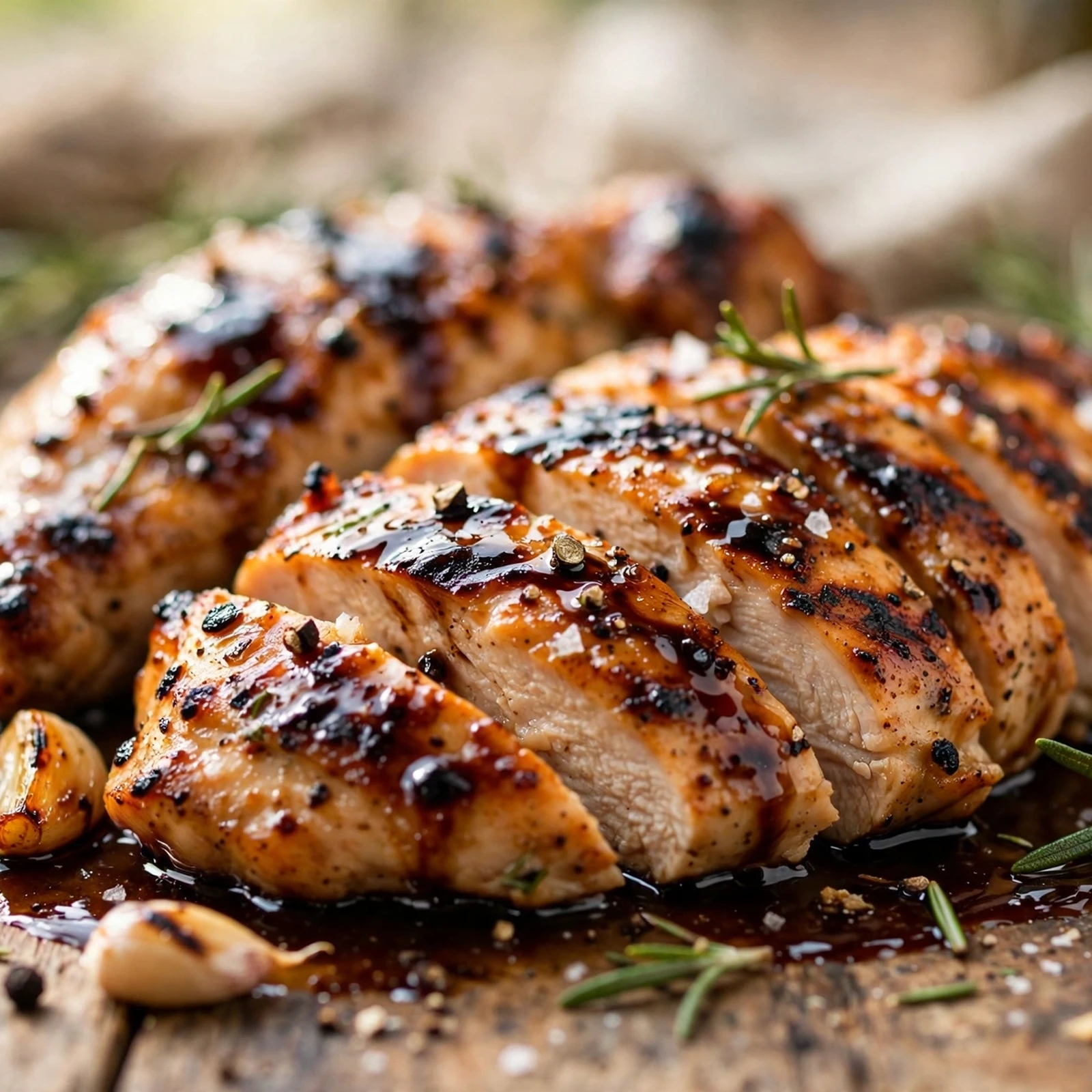 25 Smoky 21 Day Fix Grilling Recipes for the Perfect Summer Cookout: 6. Balsamic Rosemary Grilled Chicken