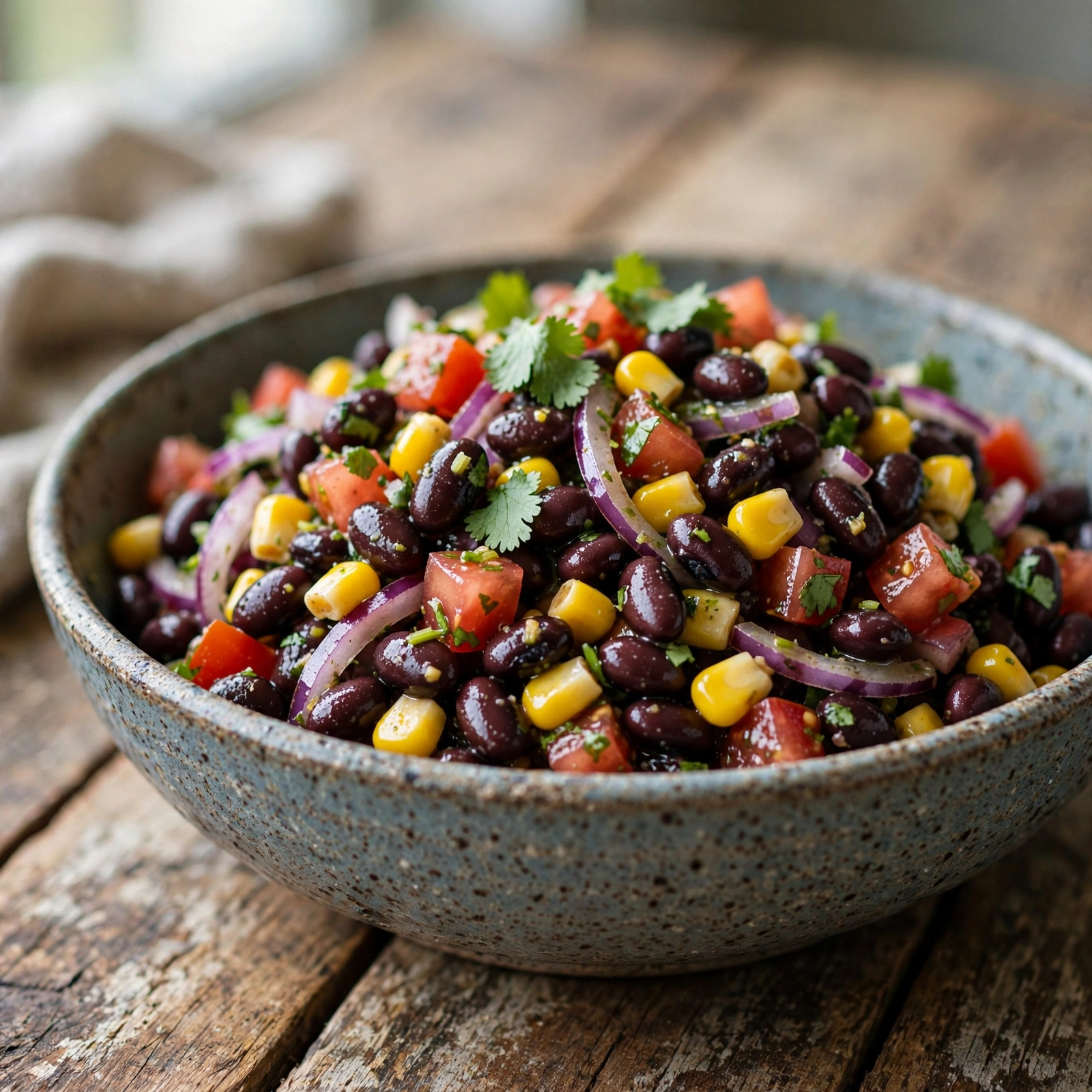 21 Day Fix Pool Party Food Guide (What You Can Actually Eat): Black Bean Salad