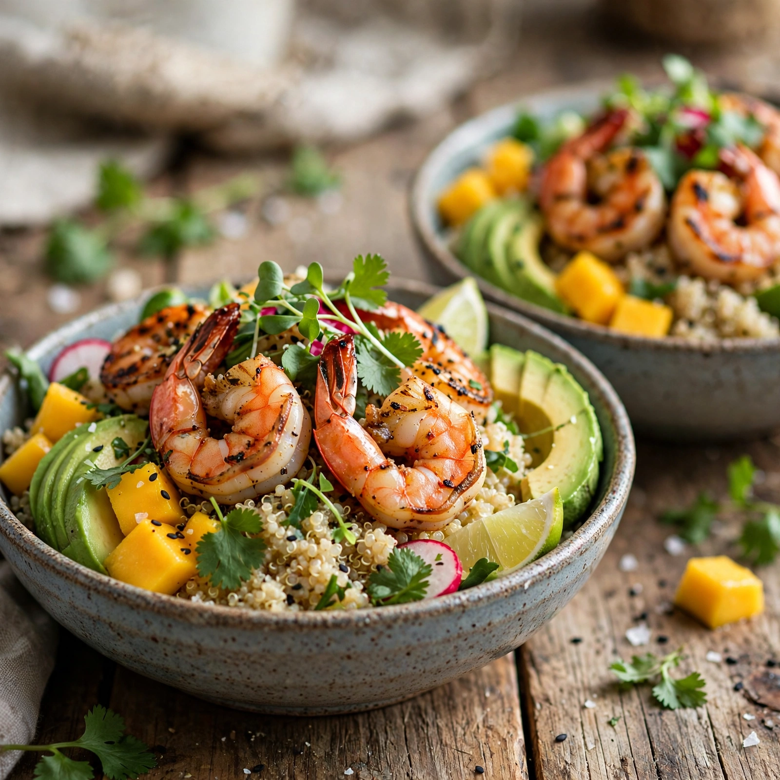 21 Day Fix Summer Meal Prep (Beat the Heat & Stay on Track): 5. Shrimp Quinoa Summer Bowls
