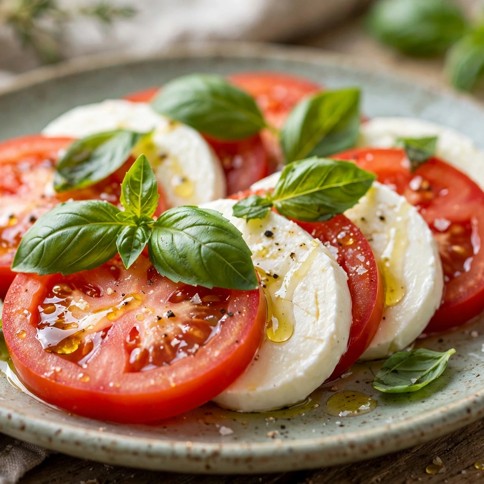 10 Anti-Inflammatory Tomato Recipes at Peak Season: 7. Caprese-Inspired Tomato Plate