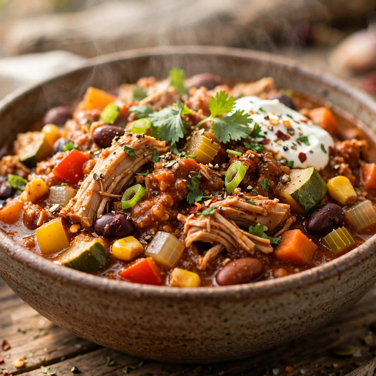 15 One-Pot Anti-Inflammatory Fall Dinners for Easy Weeknights: 7. Hearty Turkey & Vegetable Chili