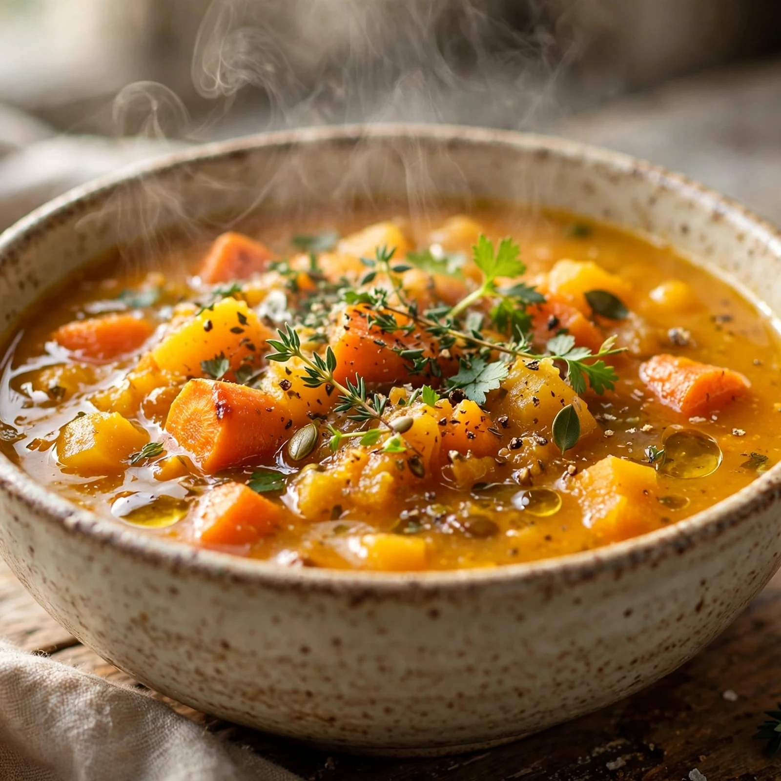 10 Anti-Inflammatory Butternut Squash Soup Recipes for Fall: 8. Roasted Carrot and Butternut Squash Soup