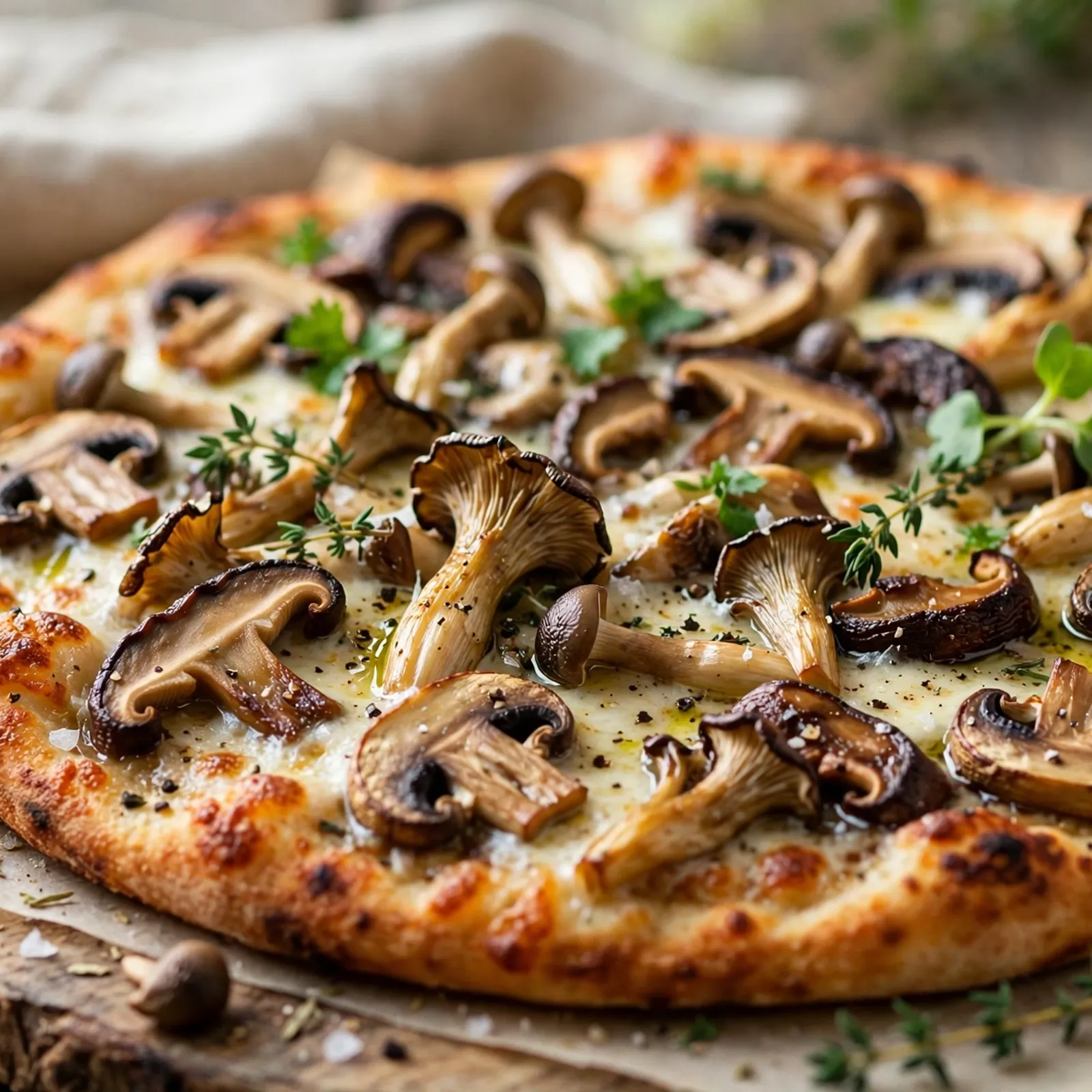 20 Easy 21 Day Fix Pizza Recipes You’ll Actually Crave: 8. Mushroom Lovers Pizza
