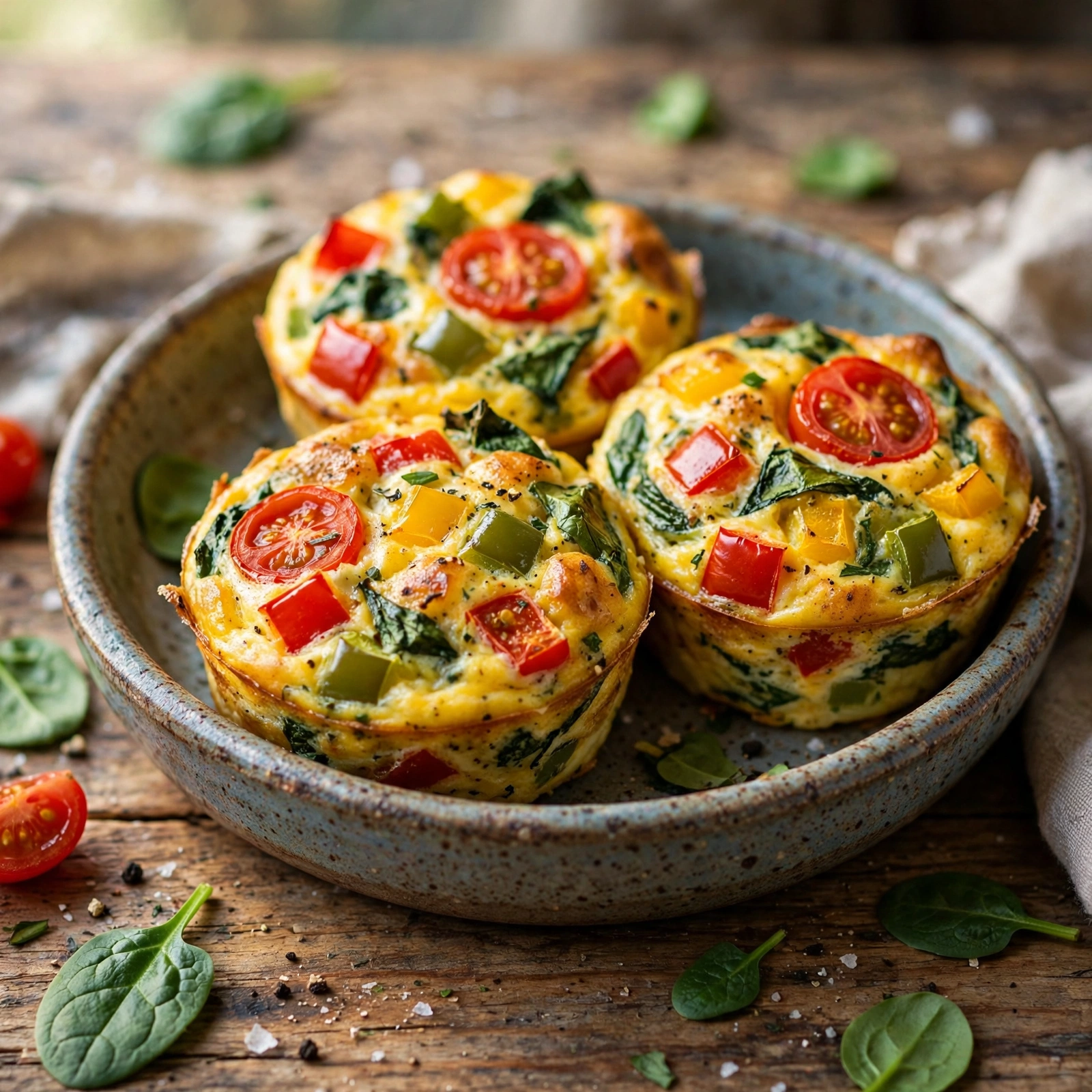 21 Day Fix Summer Meal Prep (Beat the Heat & Stay on Track): 7. Veggie Egg Muffins
