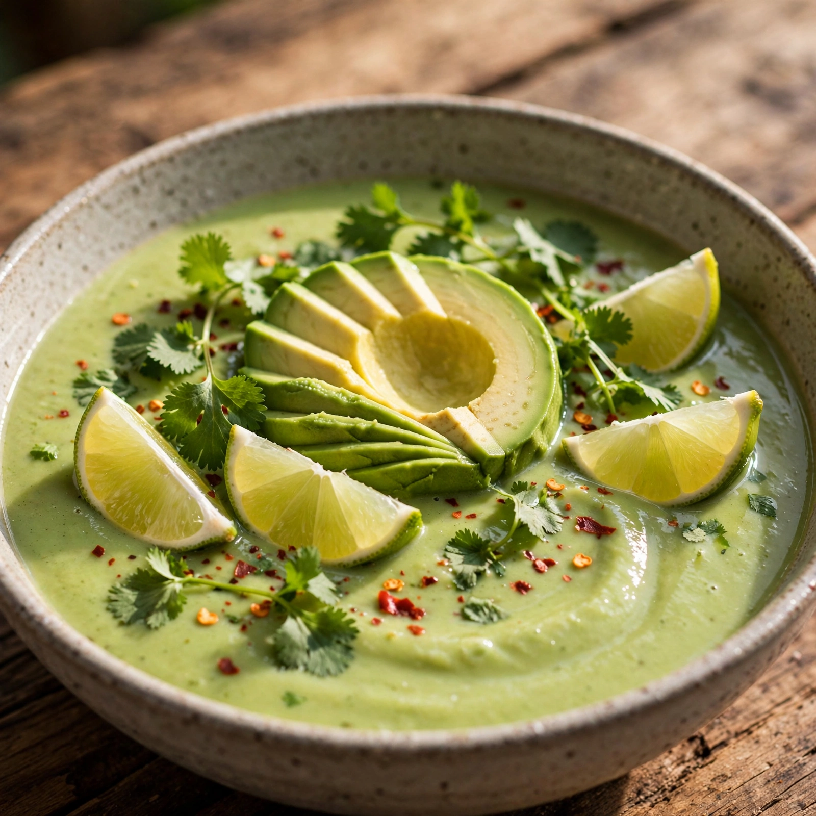 12 Anti-Inflammatory Gazpacho & Raw Soup Recipes for Summer Reset: 9. Creamy Avocado Lime Raw Soup