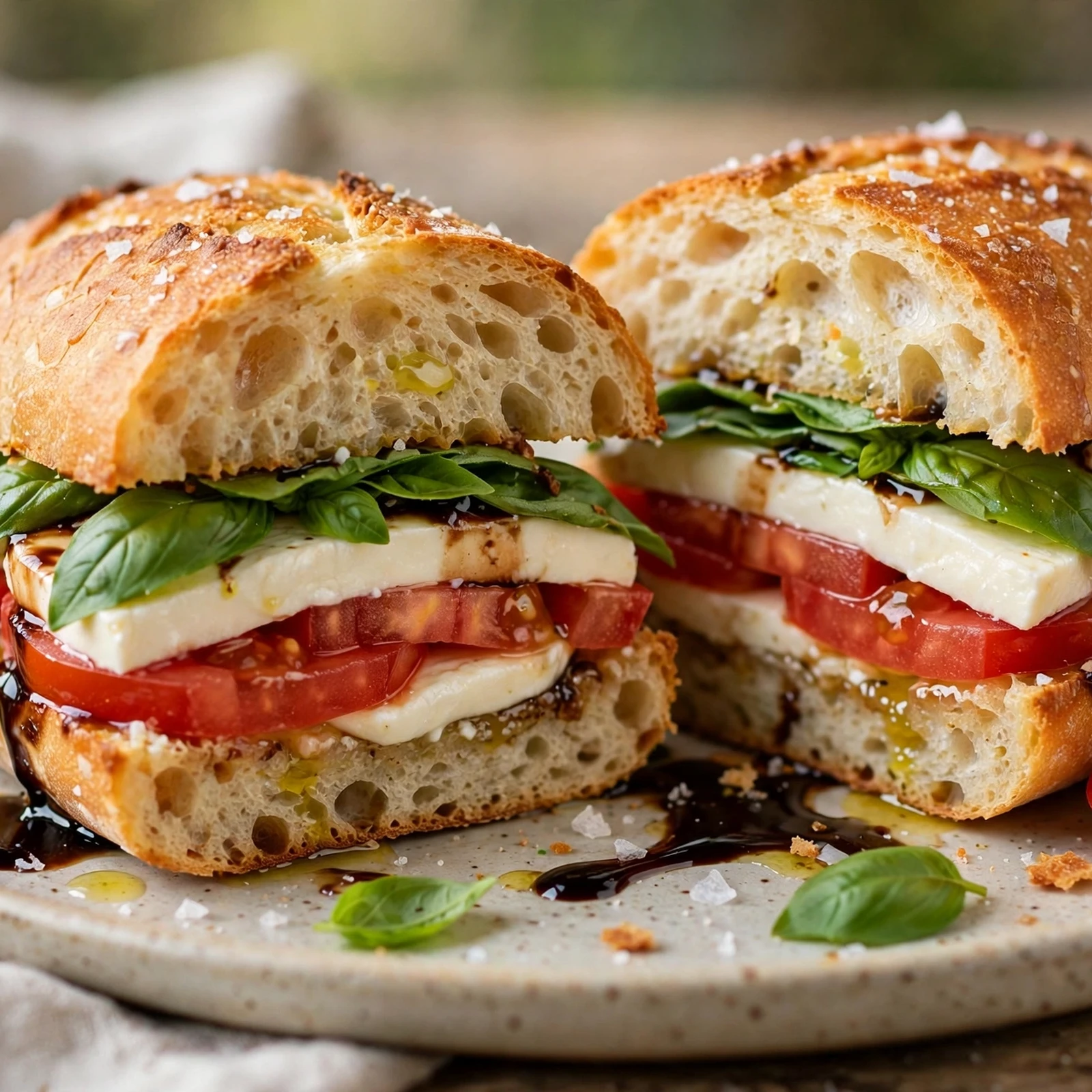 15 Satisfying 21 Day Fix Sandwich Ideas That Keep You on Track: 8. Fresh Caprese Sandwich