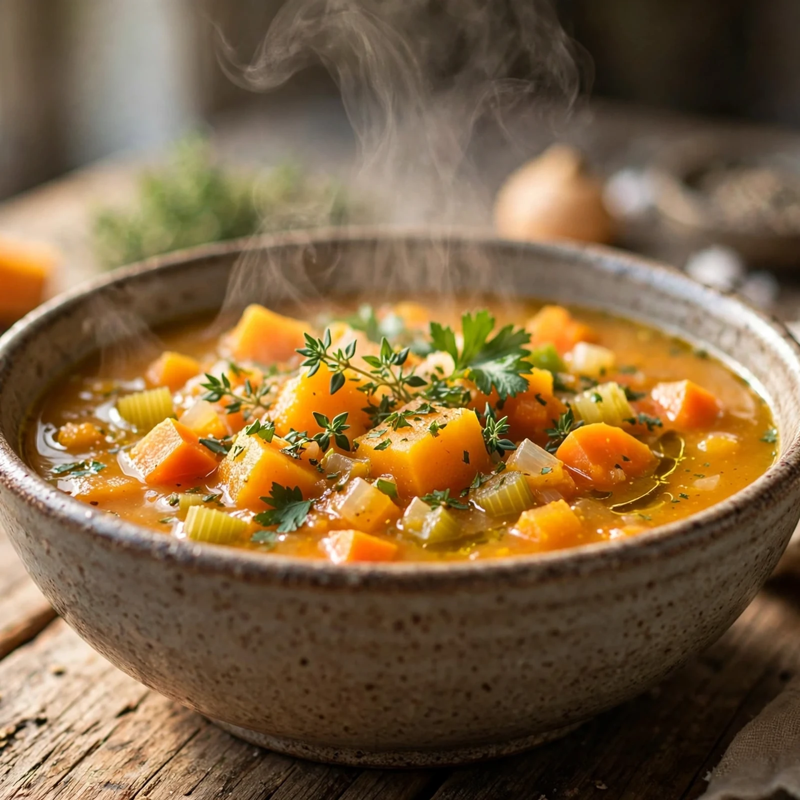 10 Anti-Inflammatory Butternut Squash Soup Recipes for Fall: 10. Slow Cooker Butternut Squash Soup