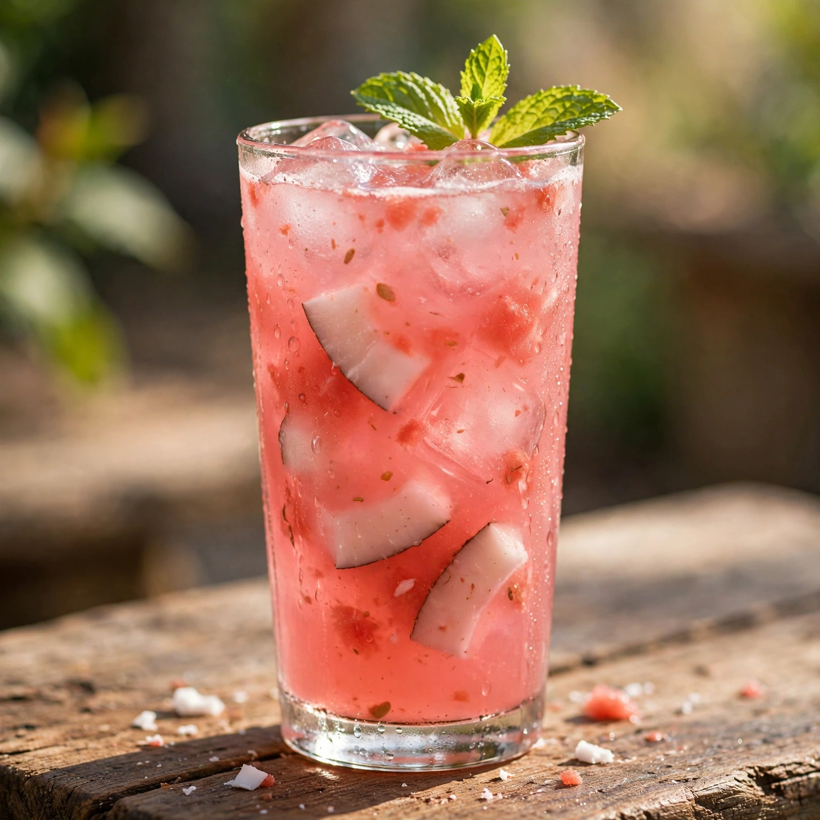 10 Anti-Inflammatory Watermelon Recipes for Summer Heat: 8. Watermelon Coconut Refresher