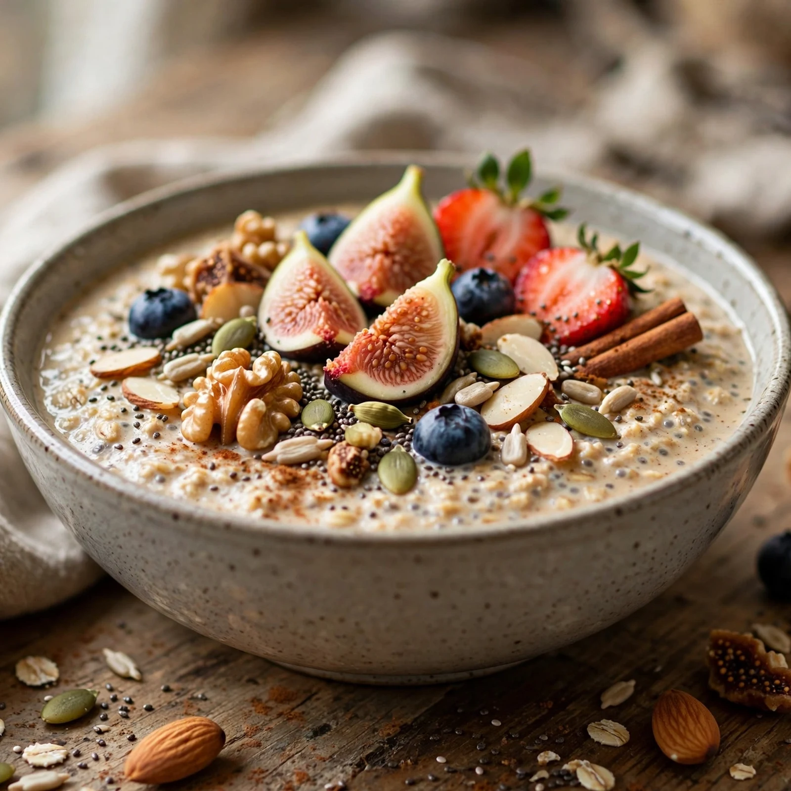 15 Anti-Inflammatory Fall Breakfasts with Oats Squash And Spice: 10. Chai-Spiced Overnight Oats