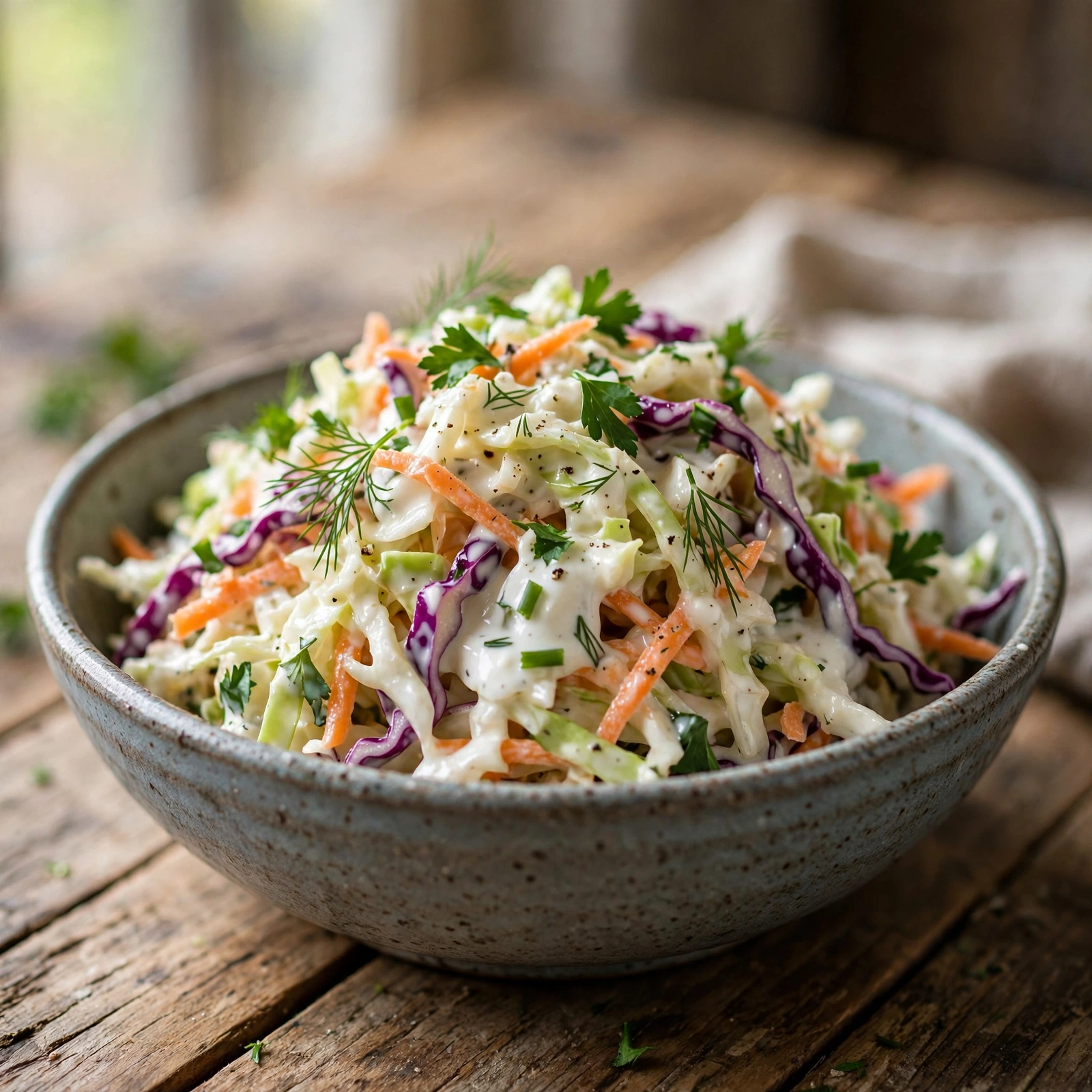 21 Day Fix Pool Party Food Guide (What You Can Actually Eat): Coleslaw with Yogurt Dressing