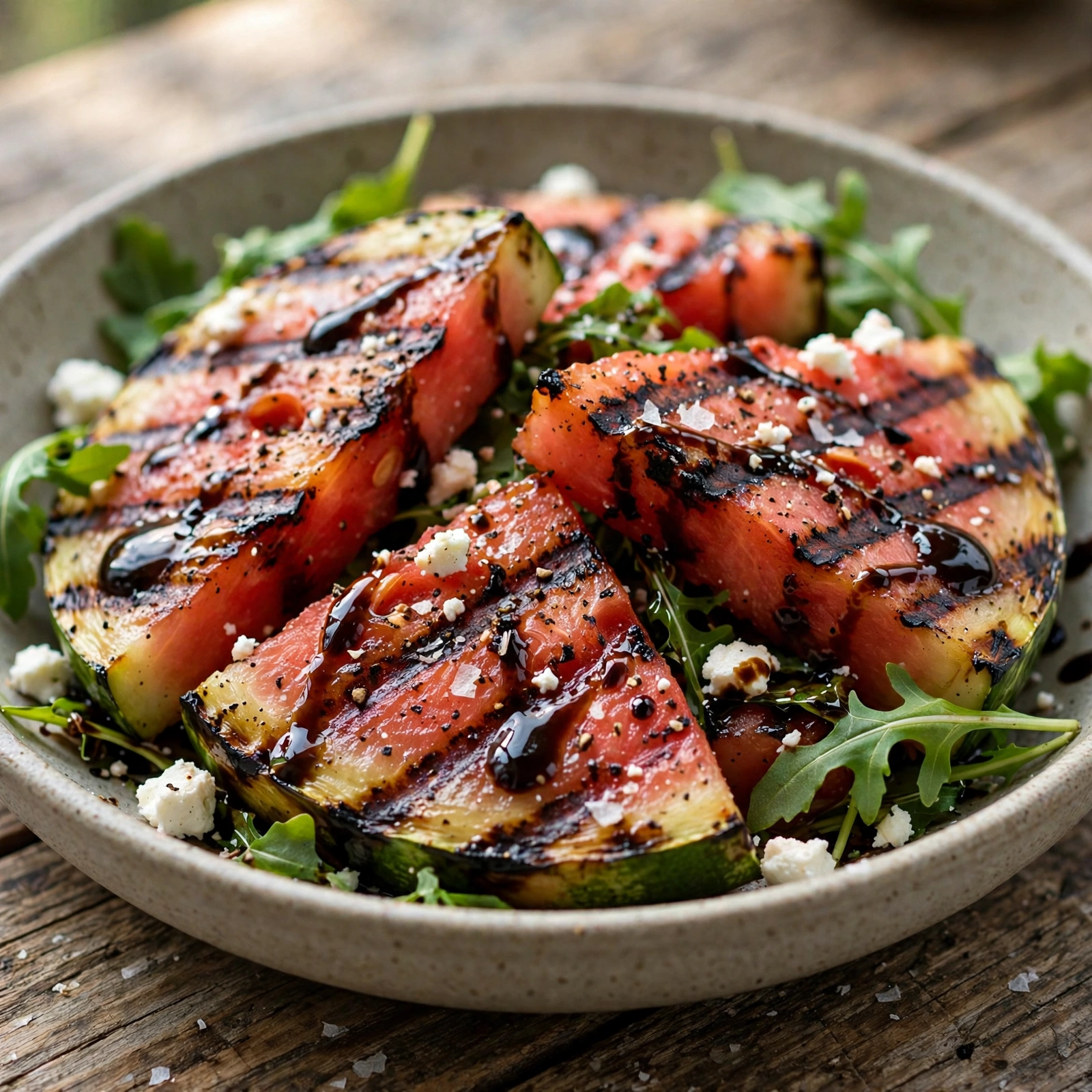10 Anti-Inflammatory Watermelon Recipes for Summer Heat: 9. Grilled Watermelon Salad