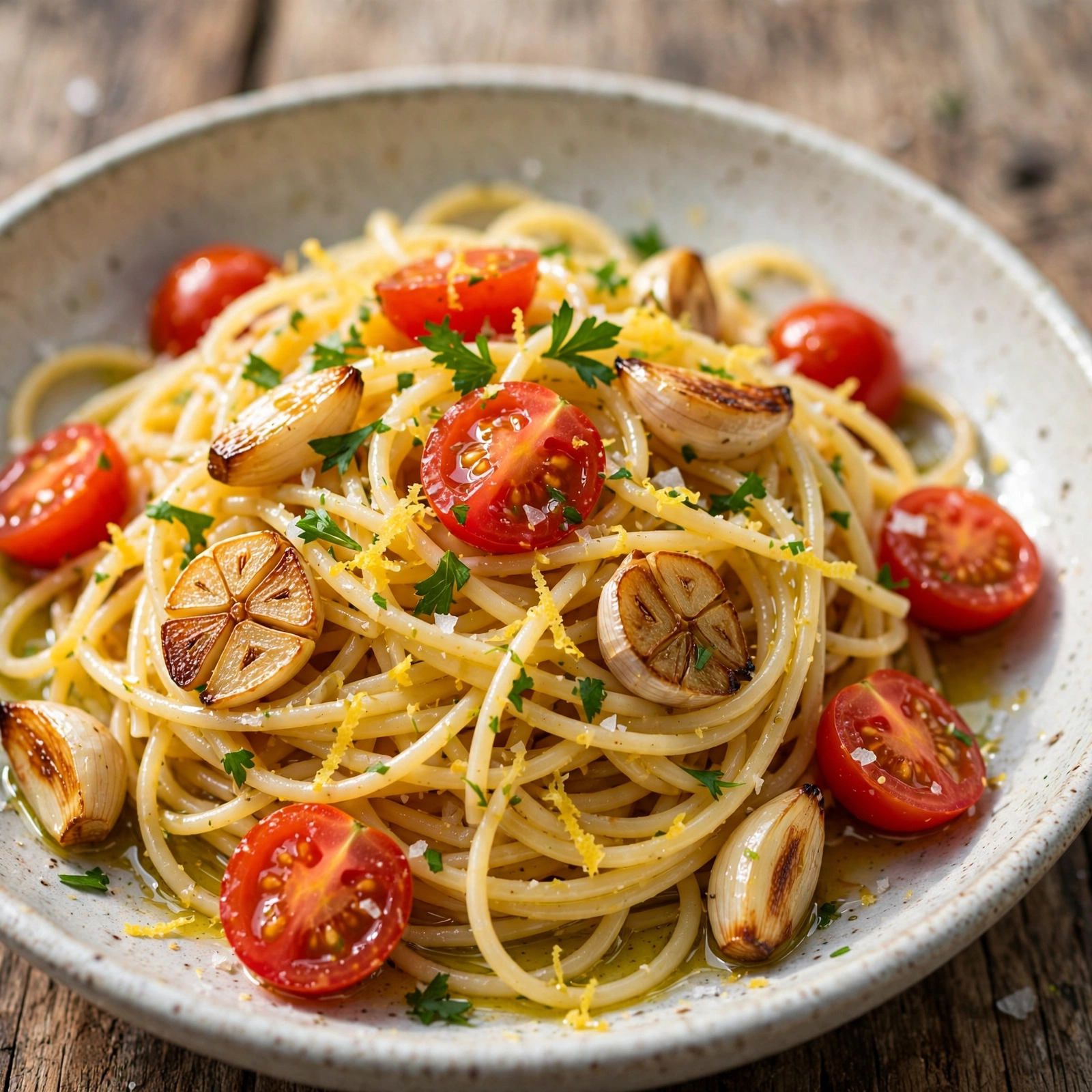 10 Anti-Inflammatory Pasta Salads for Summer June Gatherings: 10. Lemon Garlic Summer Pasta Salad