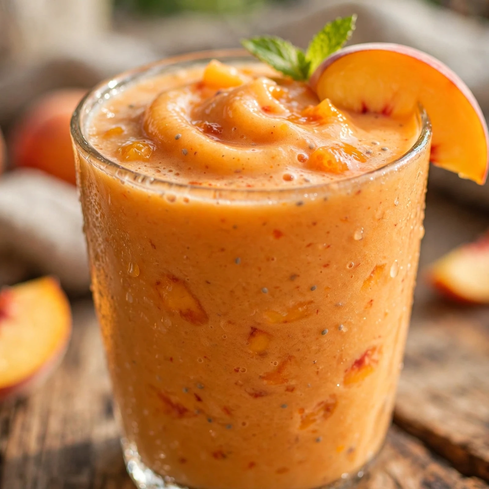 15 Best 21 Day Fix Summer Smoothies (Refreshing & Approved): 11. Orange Peach Sunshine Smoothie