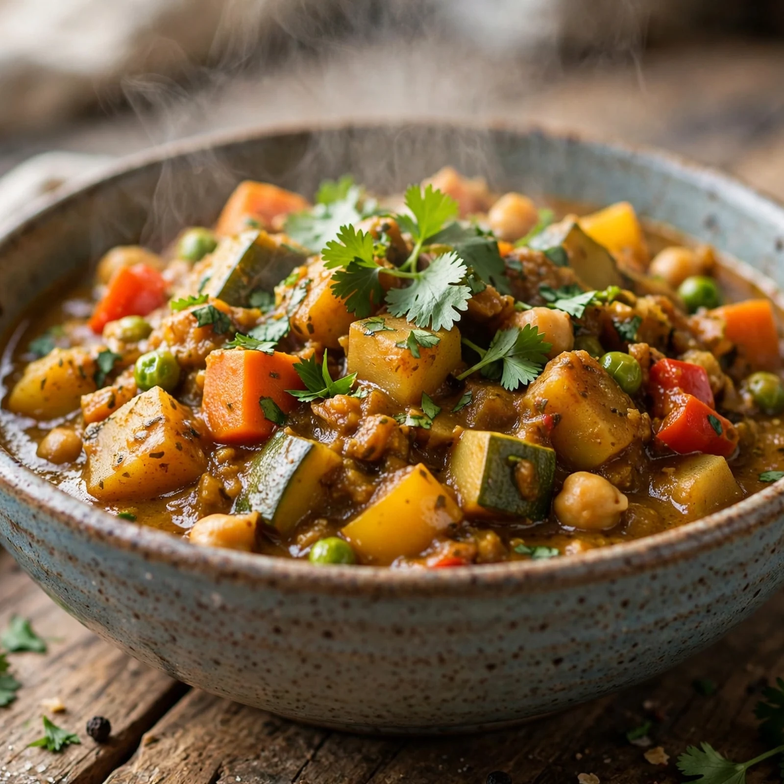 20 Anti-Inflammatory Slow Cooker Recipes for Fall: 11. Slow Cooker Vegetable Curry