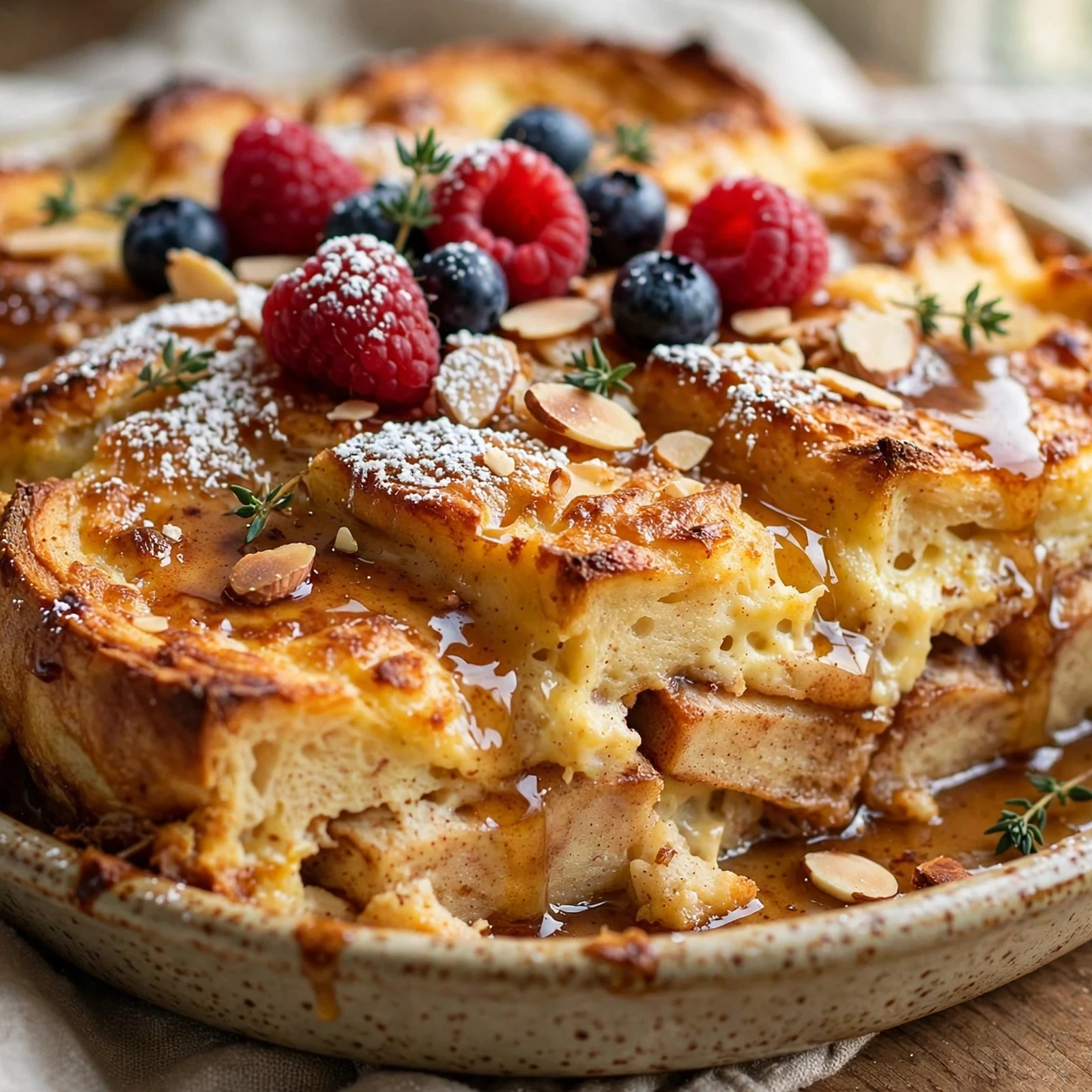 15 Indulgent 21 Day Fix French Toast Recipes That Won’t Break Your Plan: 10. Overnight French Toast Casserole