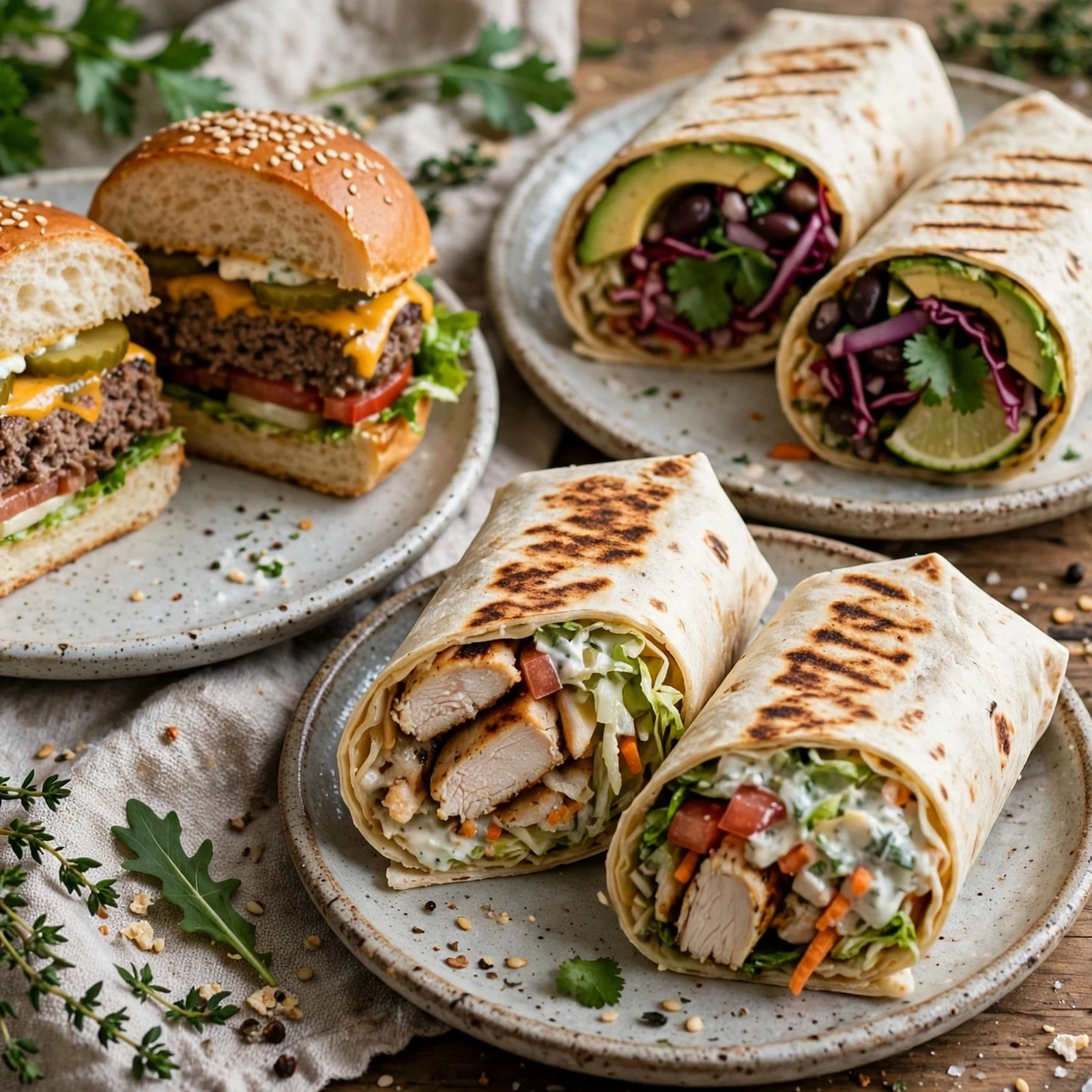 10 Anti-Inflammatory Summer Burgers and Wraps Packed With Fresh Flavor: Which Recipe Should You Try First?