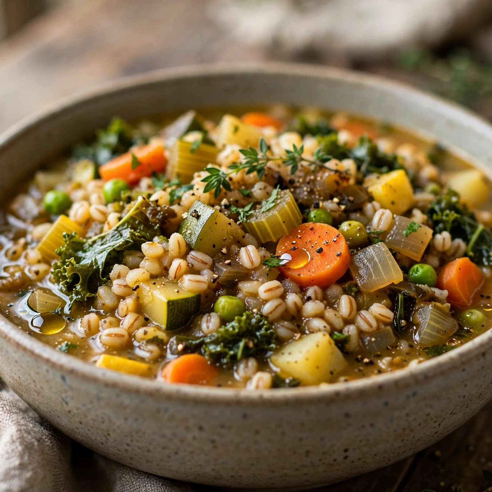 15 One-Pot Anti-Inflammatory Fall Dinners for Easy Weeknights: 12. Harvest Vegetable & Barley Stew