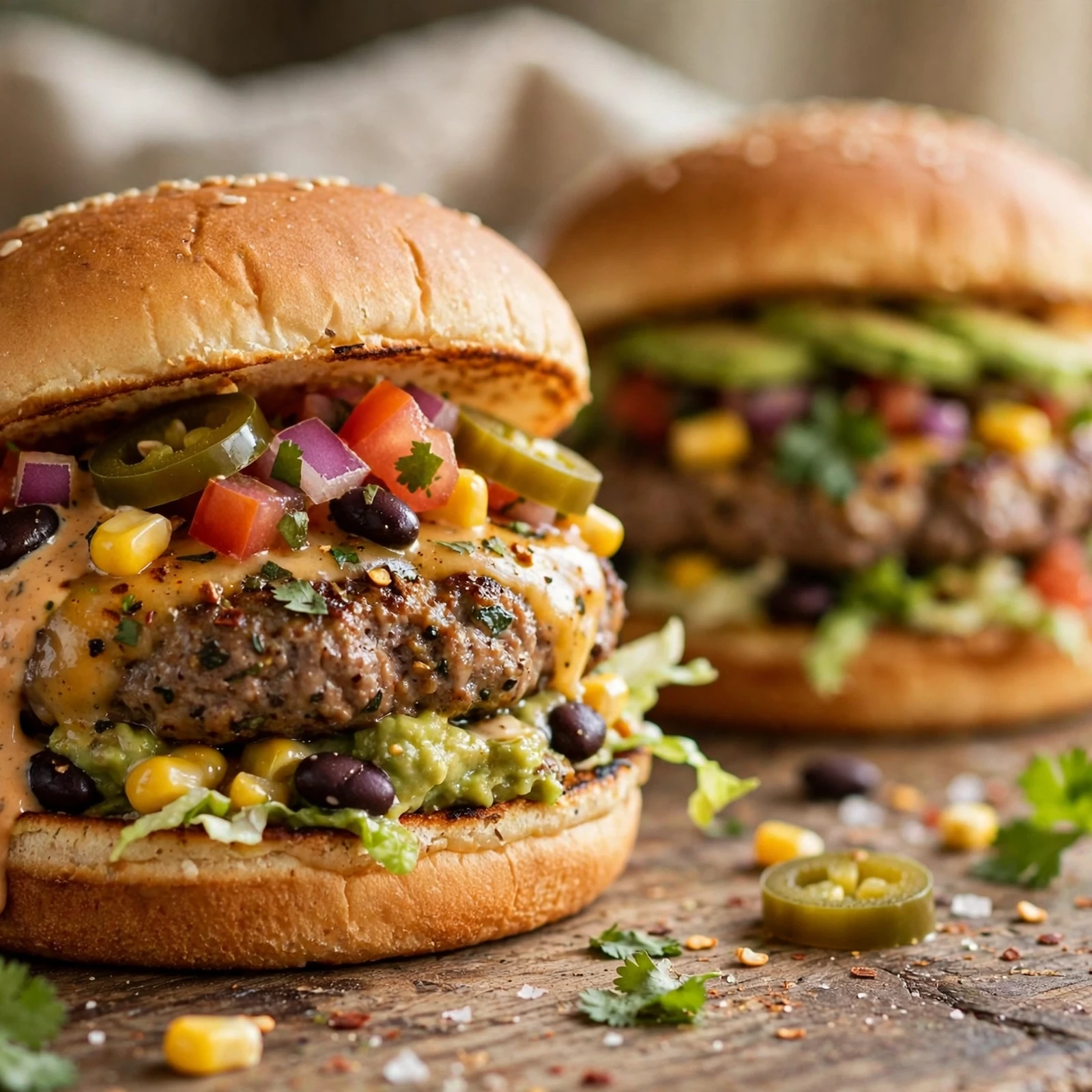 25 Smoky 21 Day Fix Grilling Recipes for the Perfect Summer Cookout: 12. Southwest Turkey Burgers