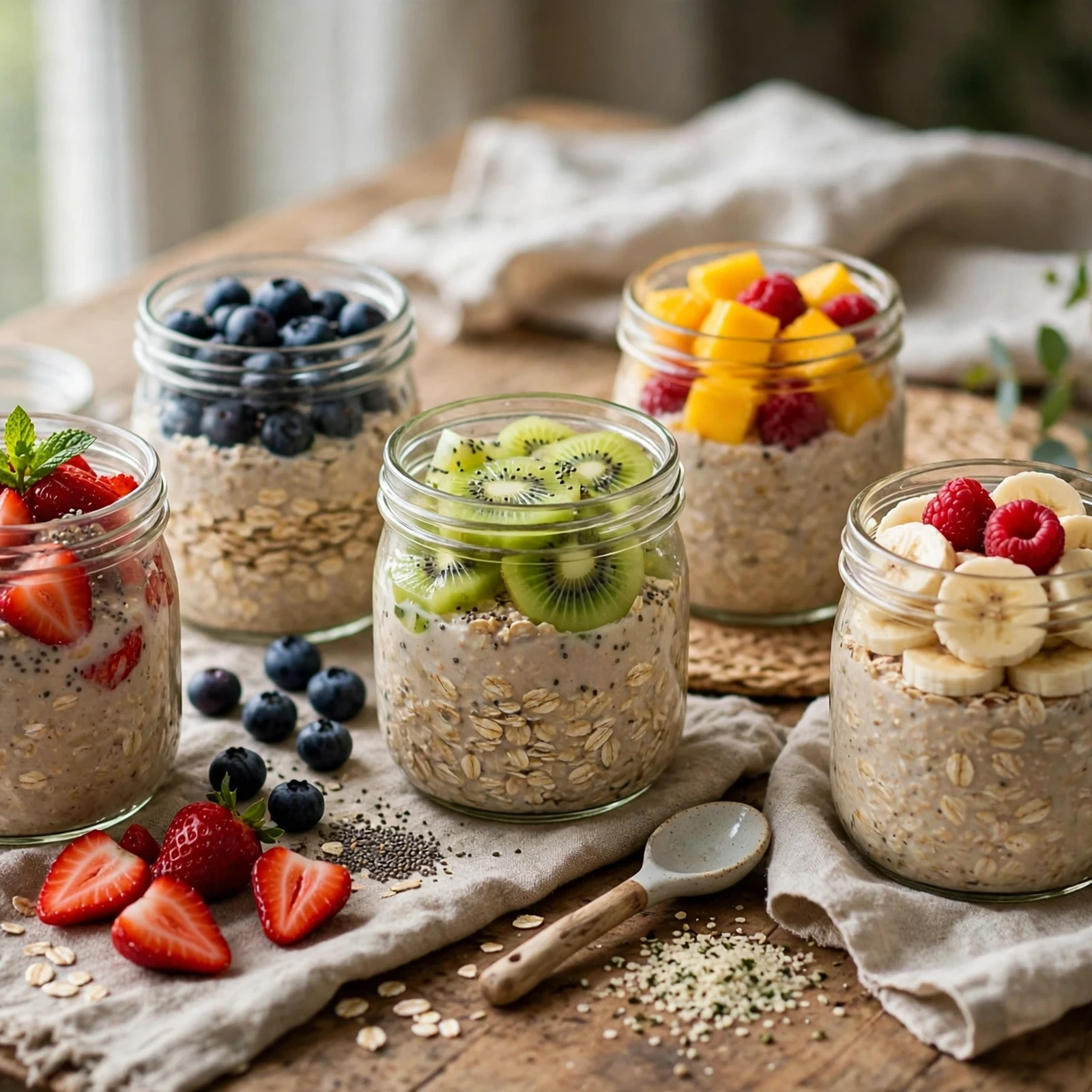 10 Anti-Inflammatory Overnight Oats for Hot Summer Mornings: Which Overnight Oats Should You Try First?