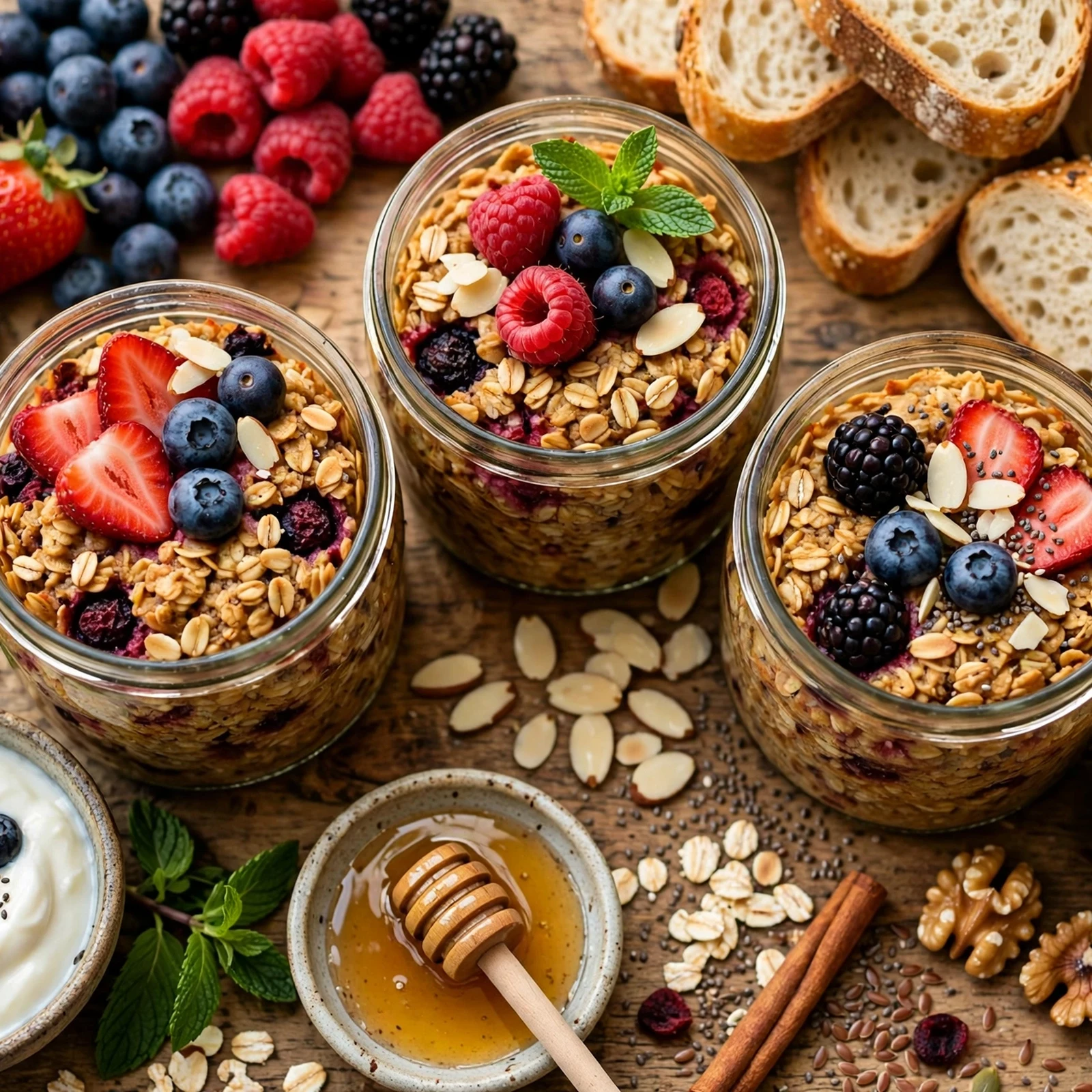 10 Make-Ahead 21 Day Fix Baked Oatmeal Jars for Busy Mornings: Best Ingredients for Baked Oatmeal Jars