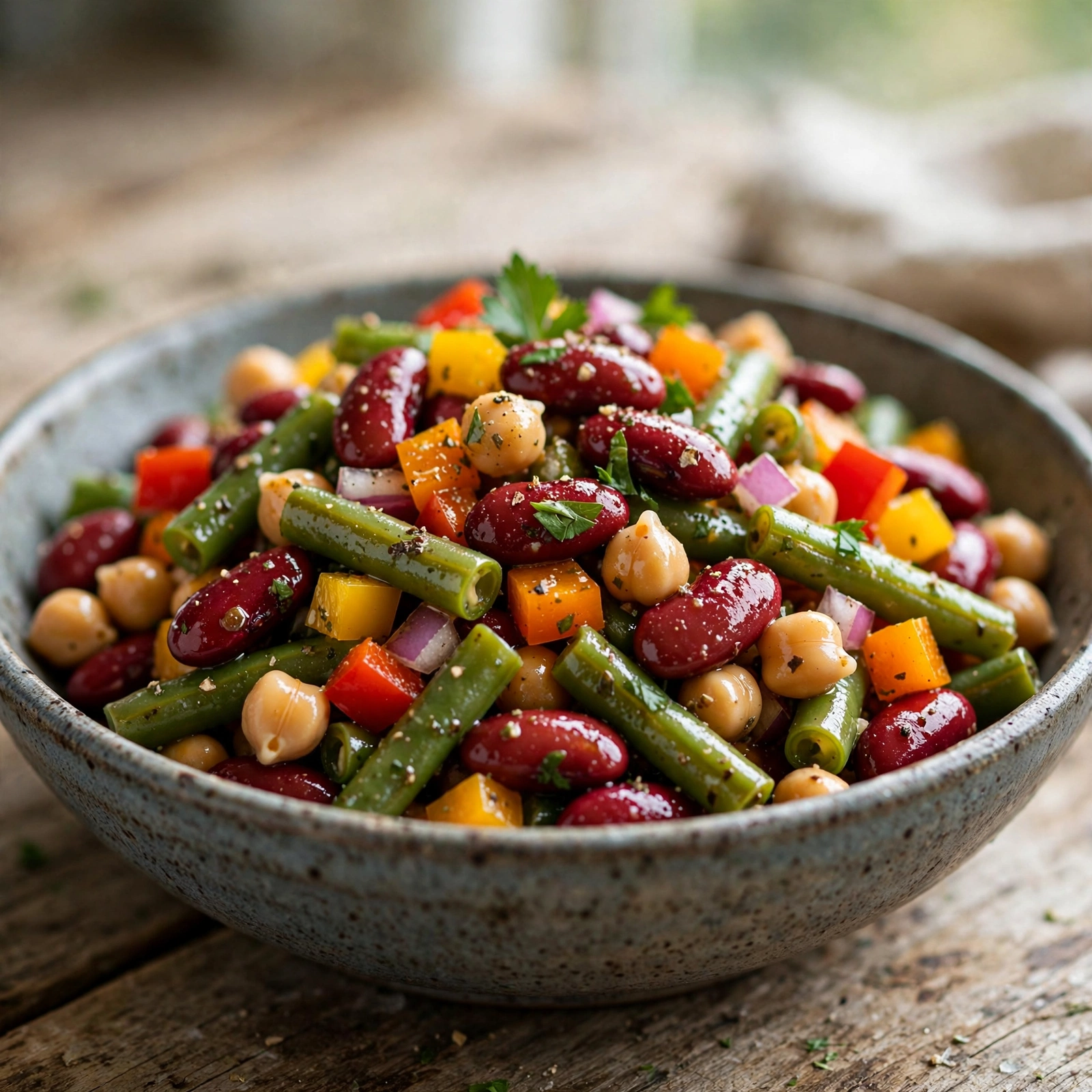 21 Day Fix Pool Party Food Guide (What You Can Actually Eat): Three Bean Salad