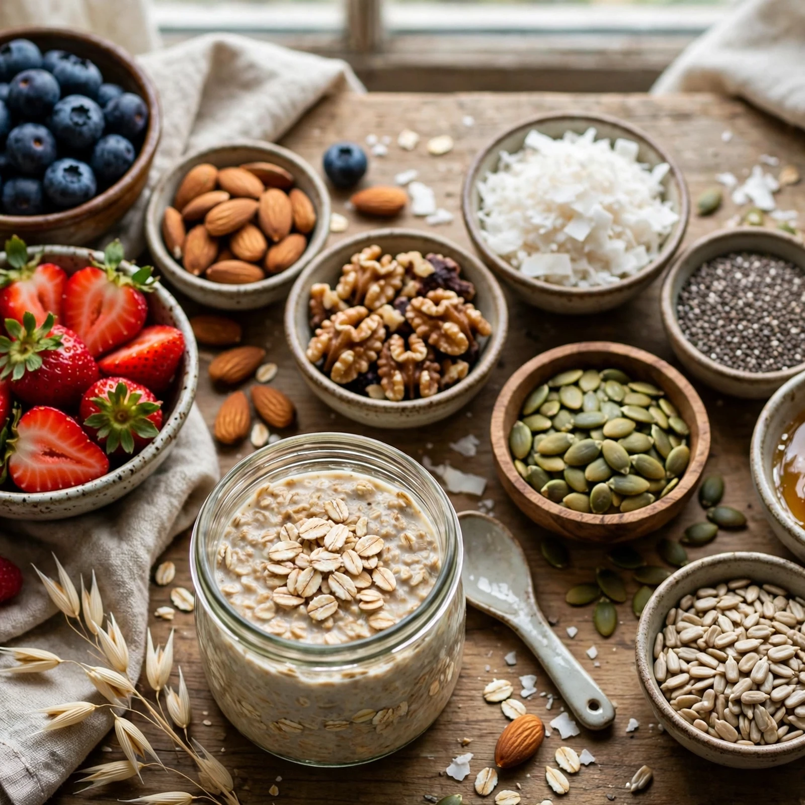 10 Anti-Inflammatory Overnight Oats for Hot Summer Mornings: Delicious Topping Ideas