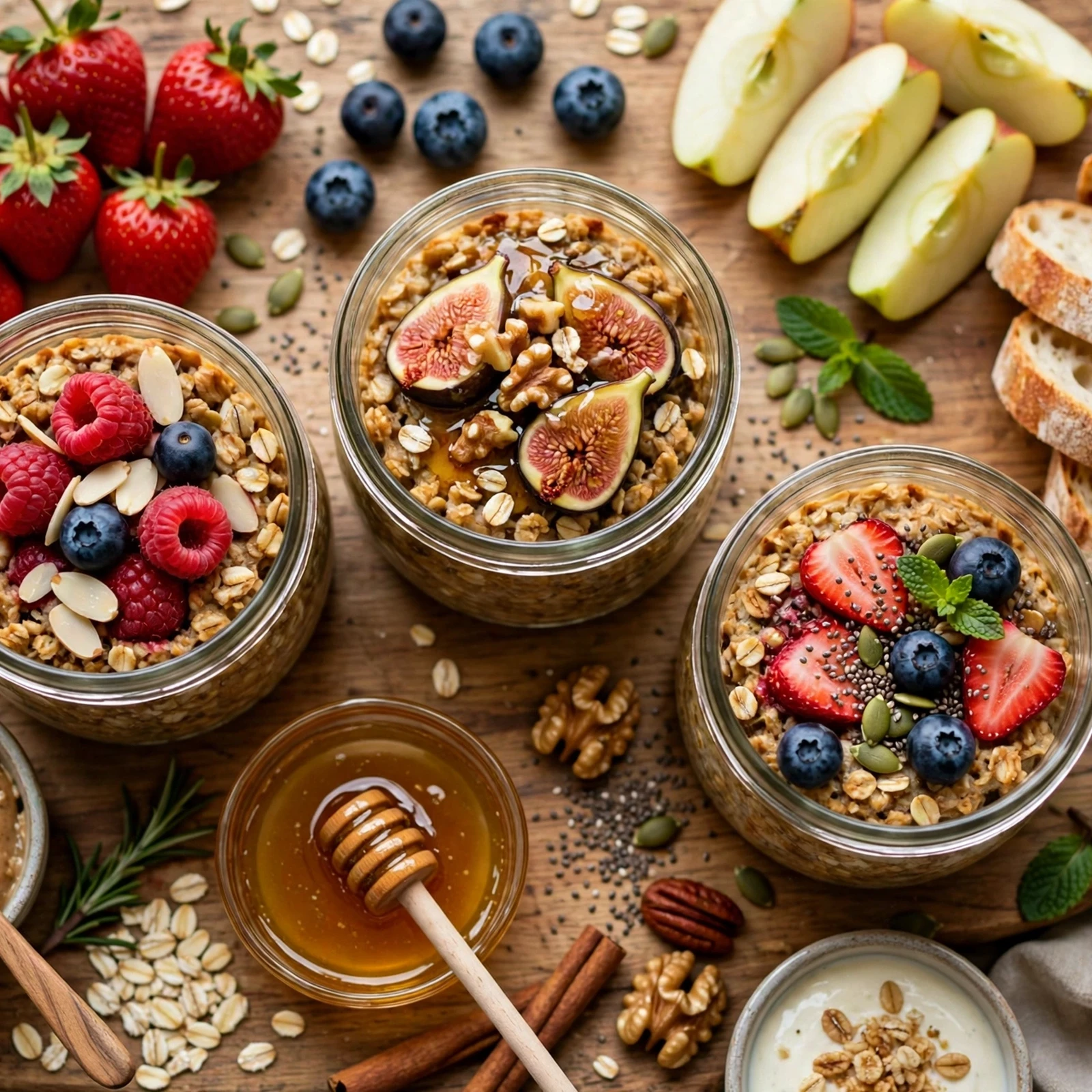 10 Make-Ahead 21 Day Fix Baked Oatmeal Jars for Busy Mornings: Easy Protein Boosters for Oatmeal Jars