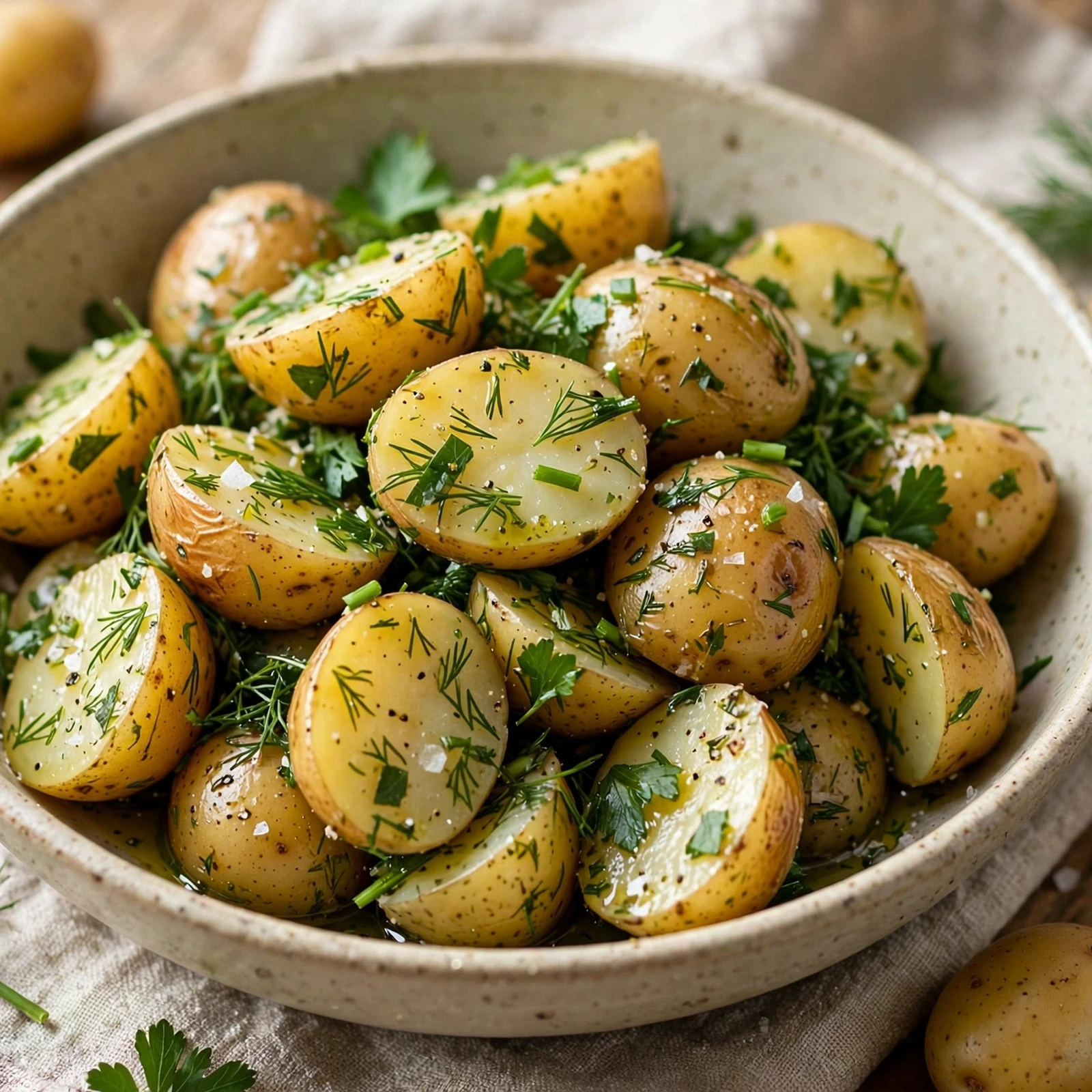 15 Summer Anti-Inflammatory BBQ Recipes for Cookouts: 15. Herb Potato Salad