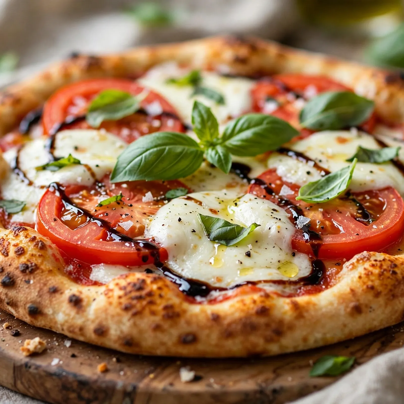 20 Easy 21 Day Fix Pizza Recipes You’ll Actually Crave: 15. Fresh Caprese Pizza