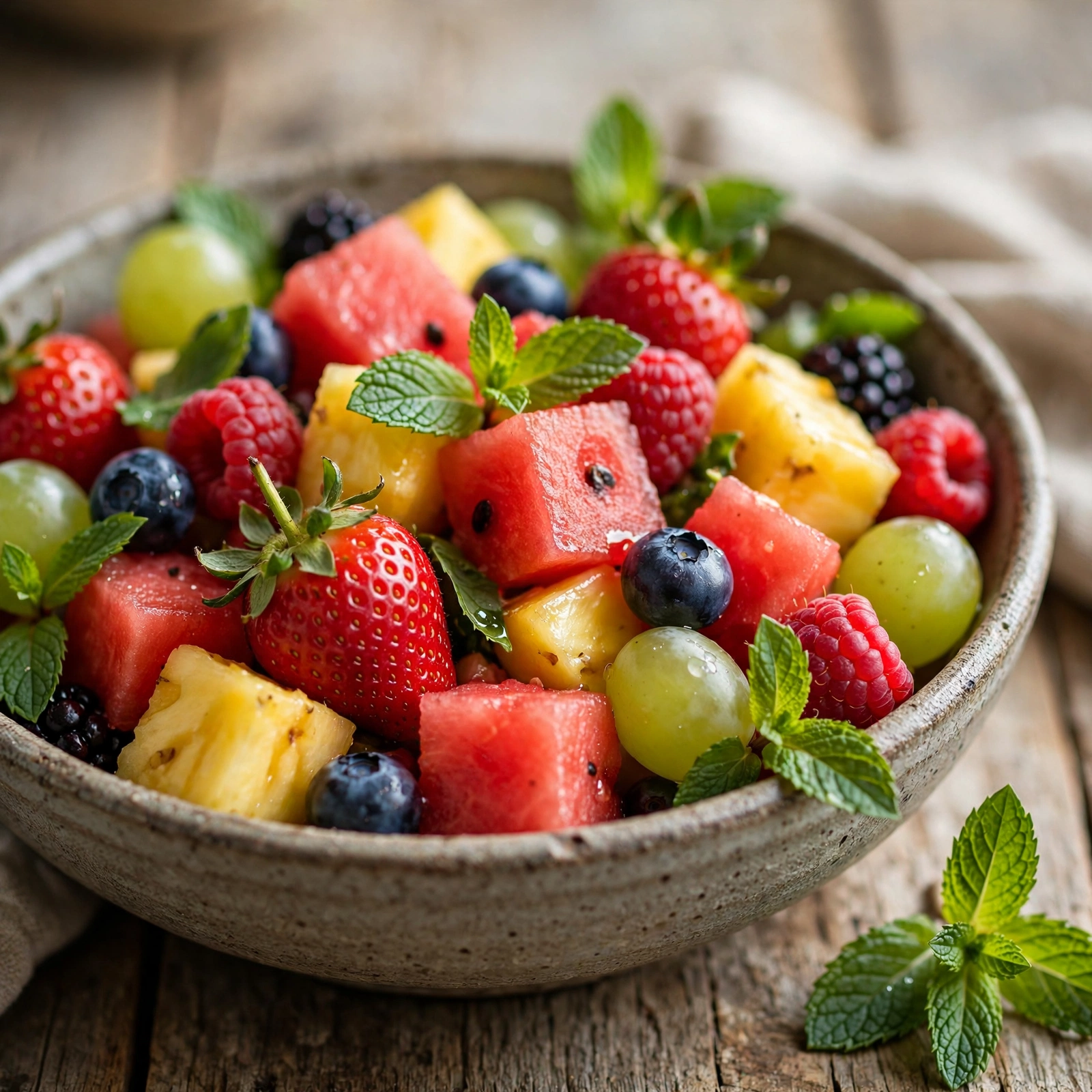 21 Day Fix Pool Party Food Guide (What You Can Actually Eat): Fresh Fruit Salad