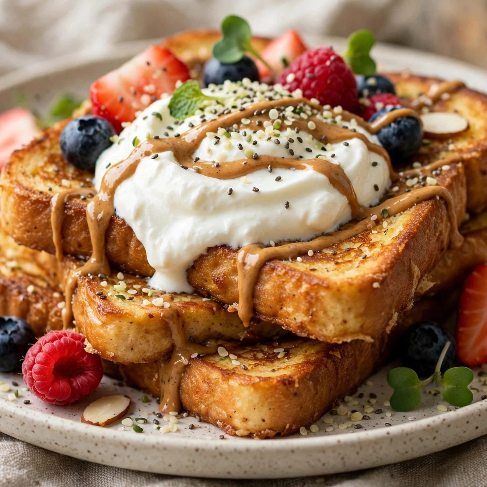 15 Indulgent 21 Day Fix French Toast Recipes That Won’t Break Your Plan: 15. High-Protein Meal Prep French Toast