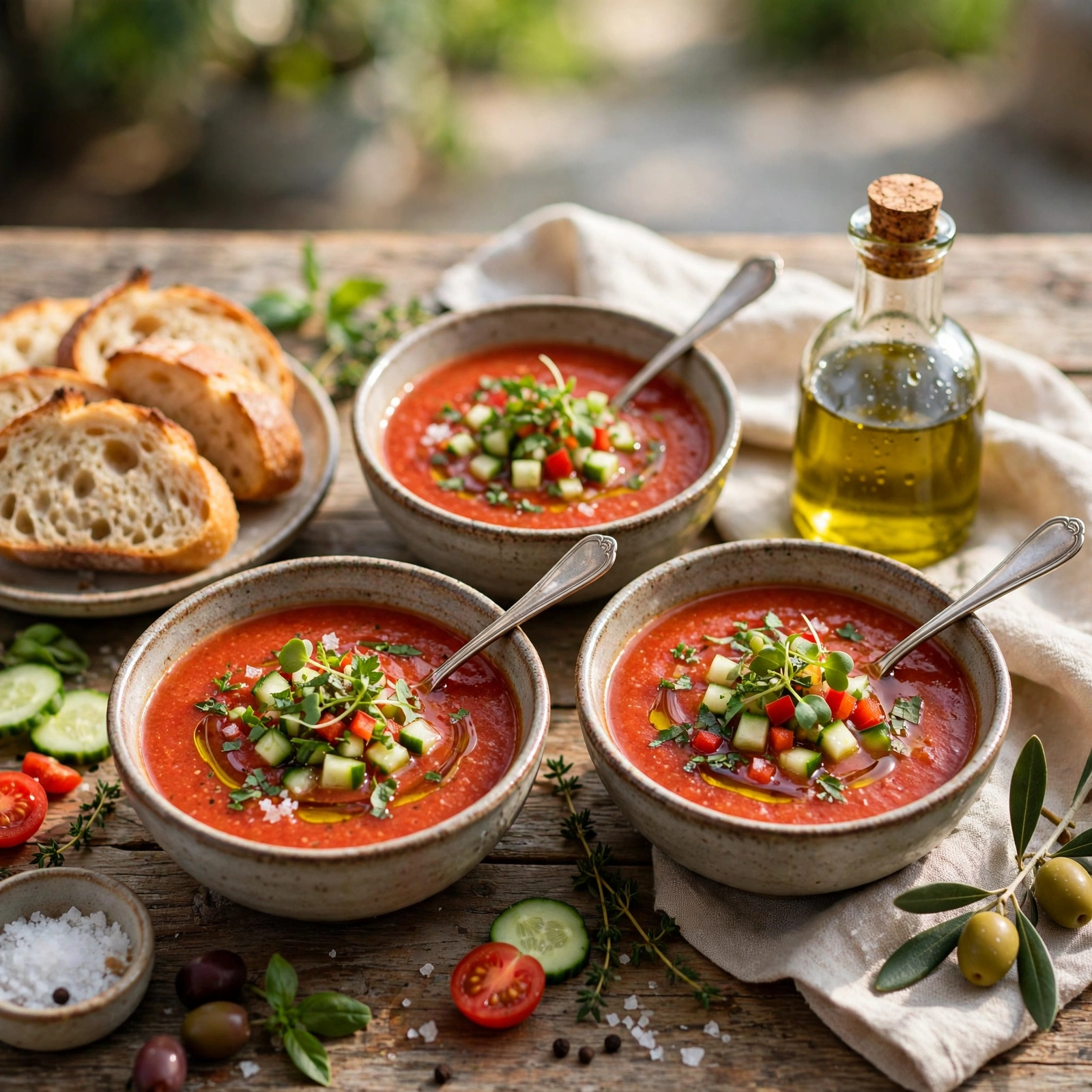 12 Anti-Inflammatory Gazpacho & Raw Soup Recipes for Summer Reset: How to Serve Chilled Soups