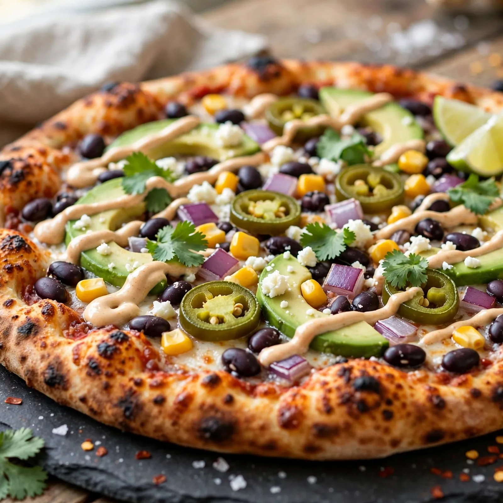 20 Easy 21 Day Fix Pizza Recipes You’ll Actually Crave: 16. Southwest Black Bean Pizza