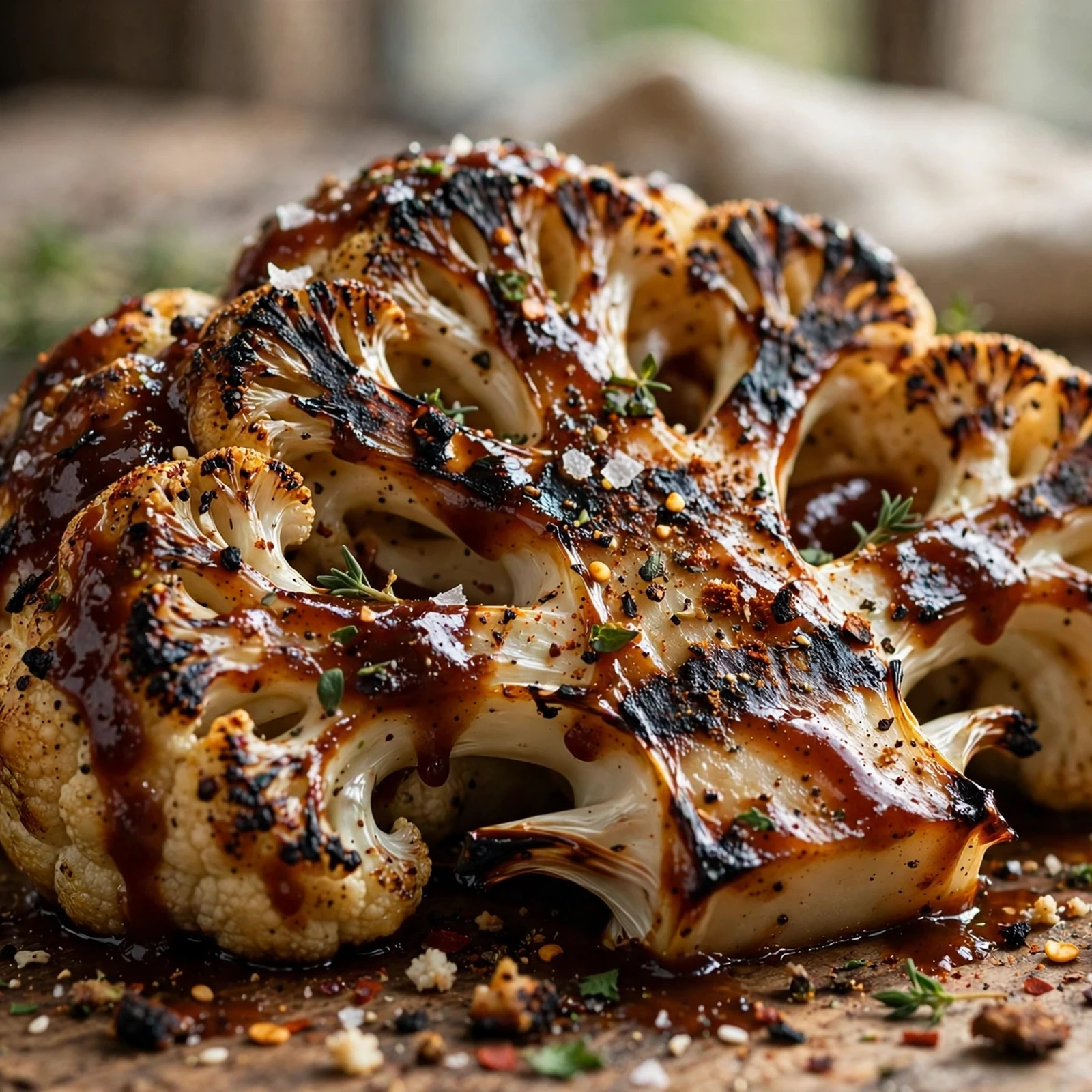 25 Smoky 21 Day Fix Grilling Recipes for the Perfect Summer Cookout: 17. Smoky BBQ Cauliflower Steaks