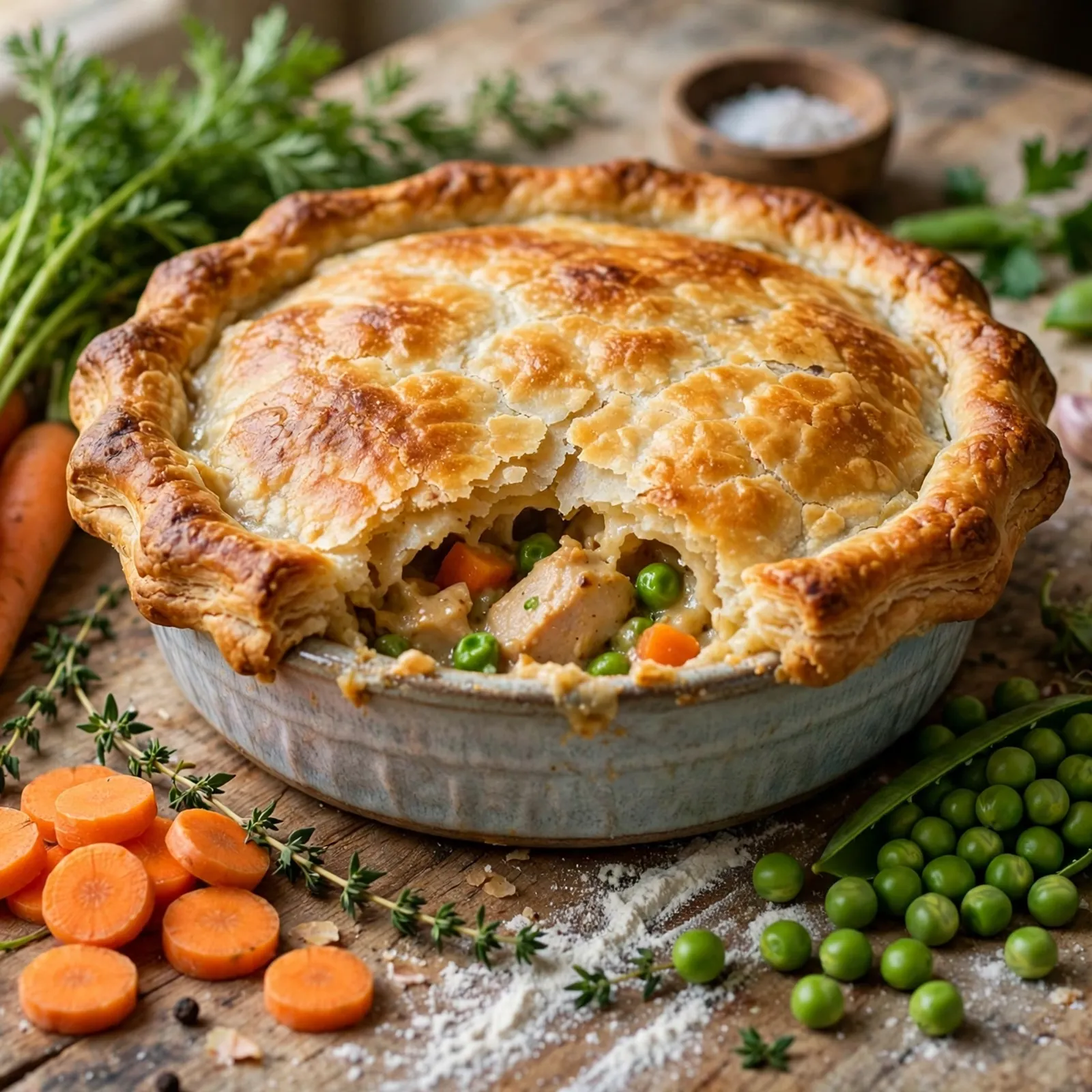 15 Cozy 21 Day Fix Chicken Pot Pie Recipes for Comfort Food Lovers: Best Crust Options for Healthy Chicken Pot Pie