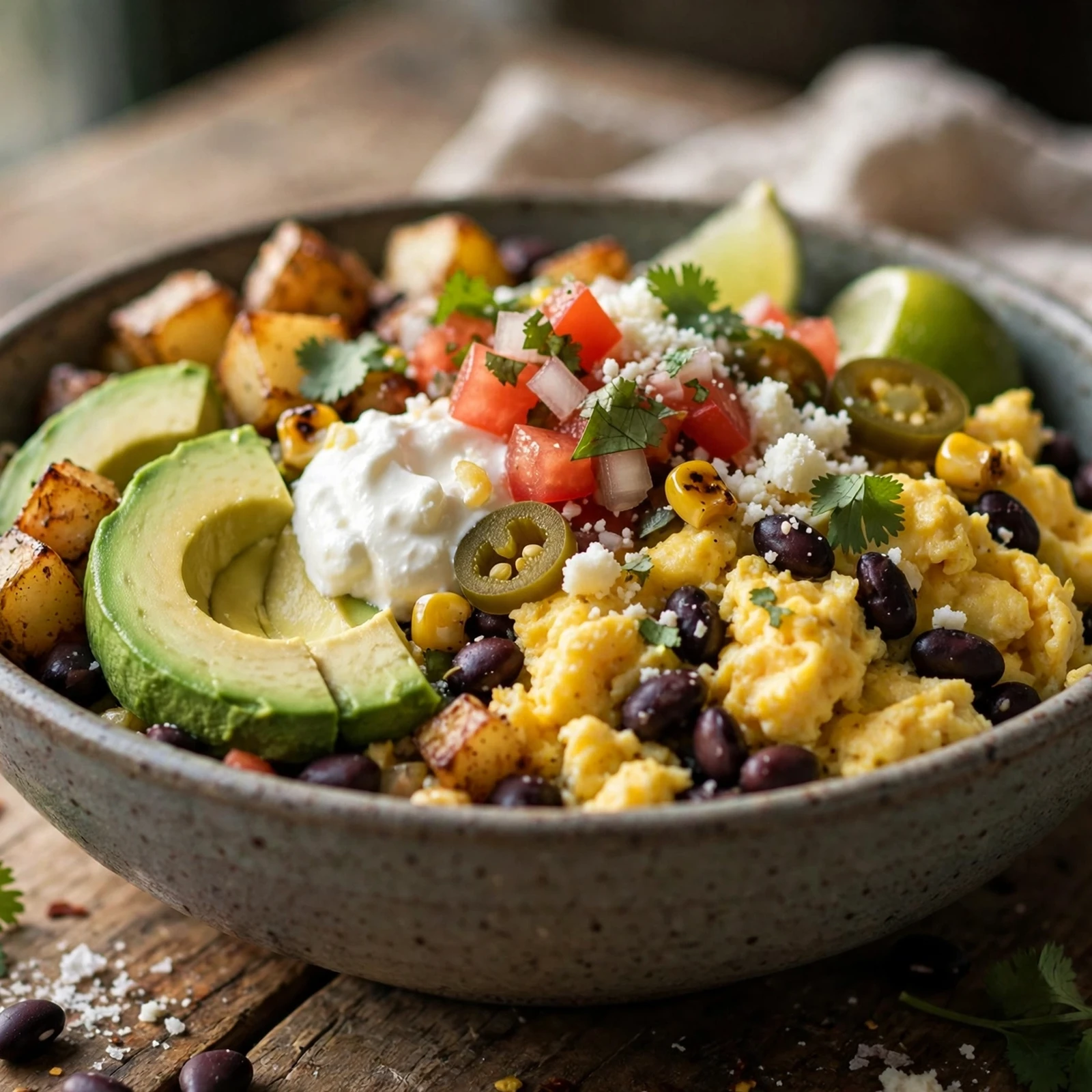 20 21 Day Fix Summer Breakfast Ideas (Quick & Light Mornings): 18. Breakfast Burrito Bowl
